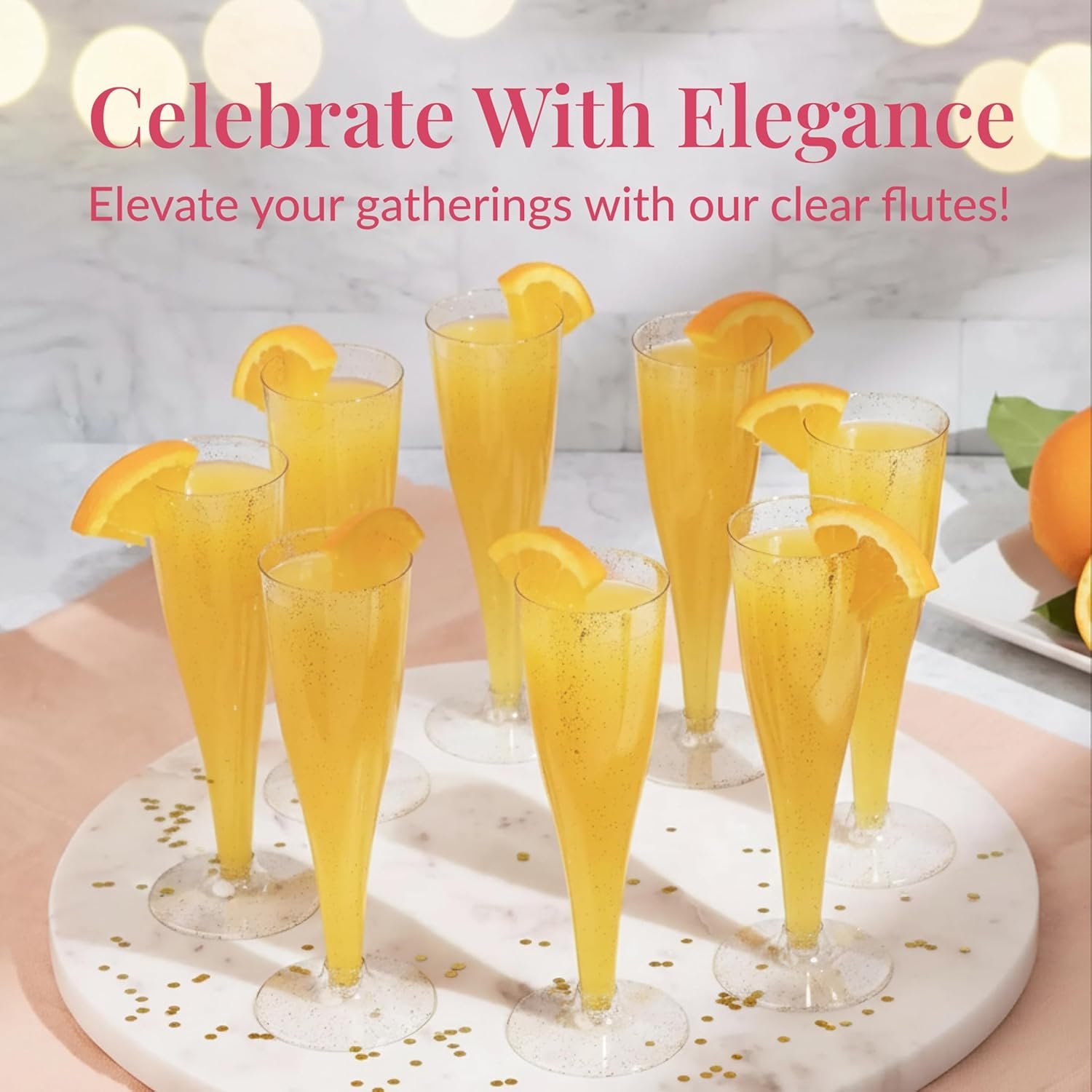 Wholesale 24 Gold Plastic Champagne Flutes Disposable Mimosa Cocktail Glasses Party Supplies Supplier Wholesale 24 Gold Plastic Champagne Flutes Disposable Mimosa Cocktail Glasses Party Supplies Supplier