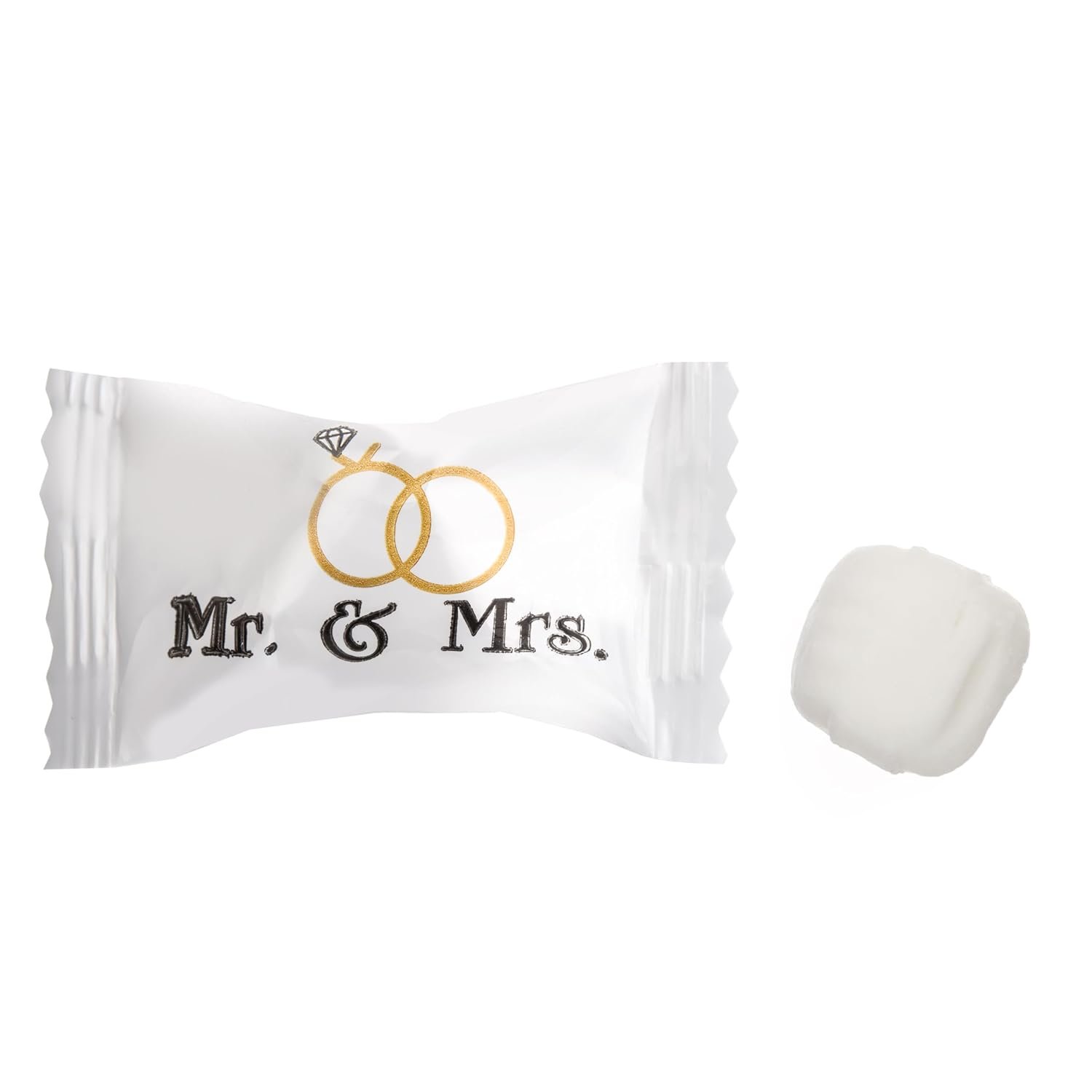 Wholesale Mr. and Mrs. Buttermints 13 oz Bag Approximately 100 Individually Wrapped Mints Wedding Favors Supplier Wholesale Mr. and Mrs. Buttermints 13 oz Bag Approximately 100 Individually Wrapped Mints Wedding Favors Supplier