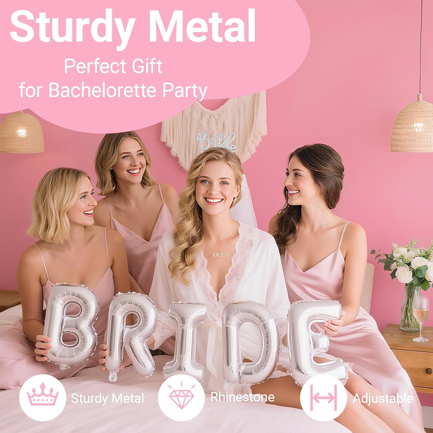 Wholesale 3Pcs Bride to Be Headband with Sash and Veil for Bachelorette Party Decorations Bridal Shower Accessories Gifts Favors in Silver Supplier Wholesale 3Pcs Bride to Be Headband with Sash and Veil for Bachelorette Party Decorations Bridal Shower Accessories Gifts Favors in Silver Supplier