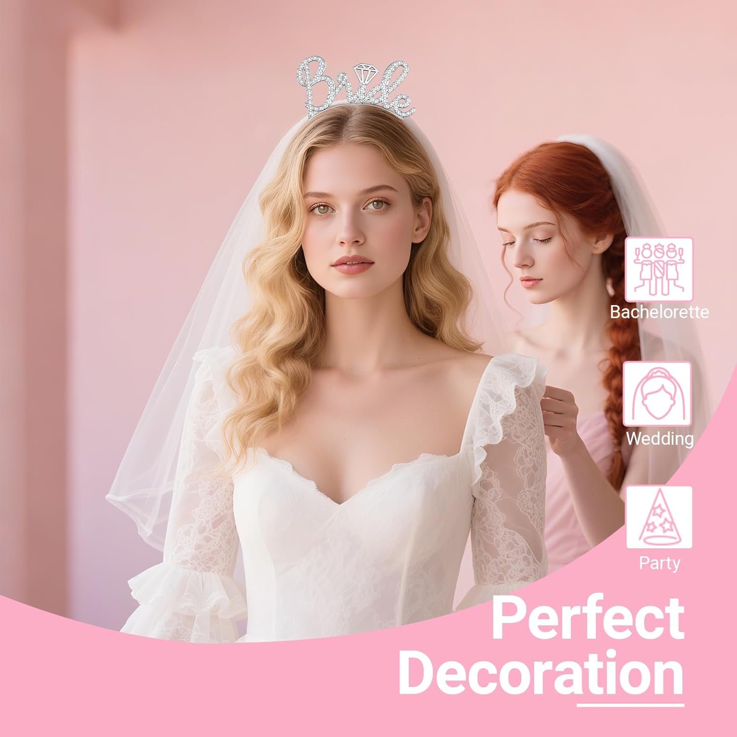 Wholesale 3Pcs Bride to Be Headband with Sash and Veil for Bachelorette Party Decorations Bridal Shower Accessories Gifts Favors in Silver Supplier Wholesale 3Pcs Bride to Be Headband with Sash and Veil for Bachelorette Party Decorations Bridal Shower Accessories Gifts Favors in Silver Supplier