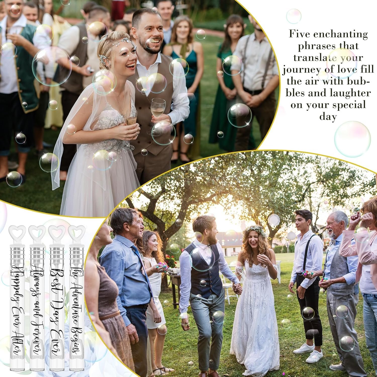 Wholesale 120 Count Mini Heart Bubble Wands Bulk for Wedding Guests Send Off Adults Party Supplies Valentine Anniversaries Celebrations Supplier