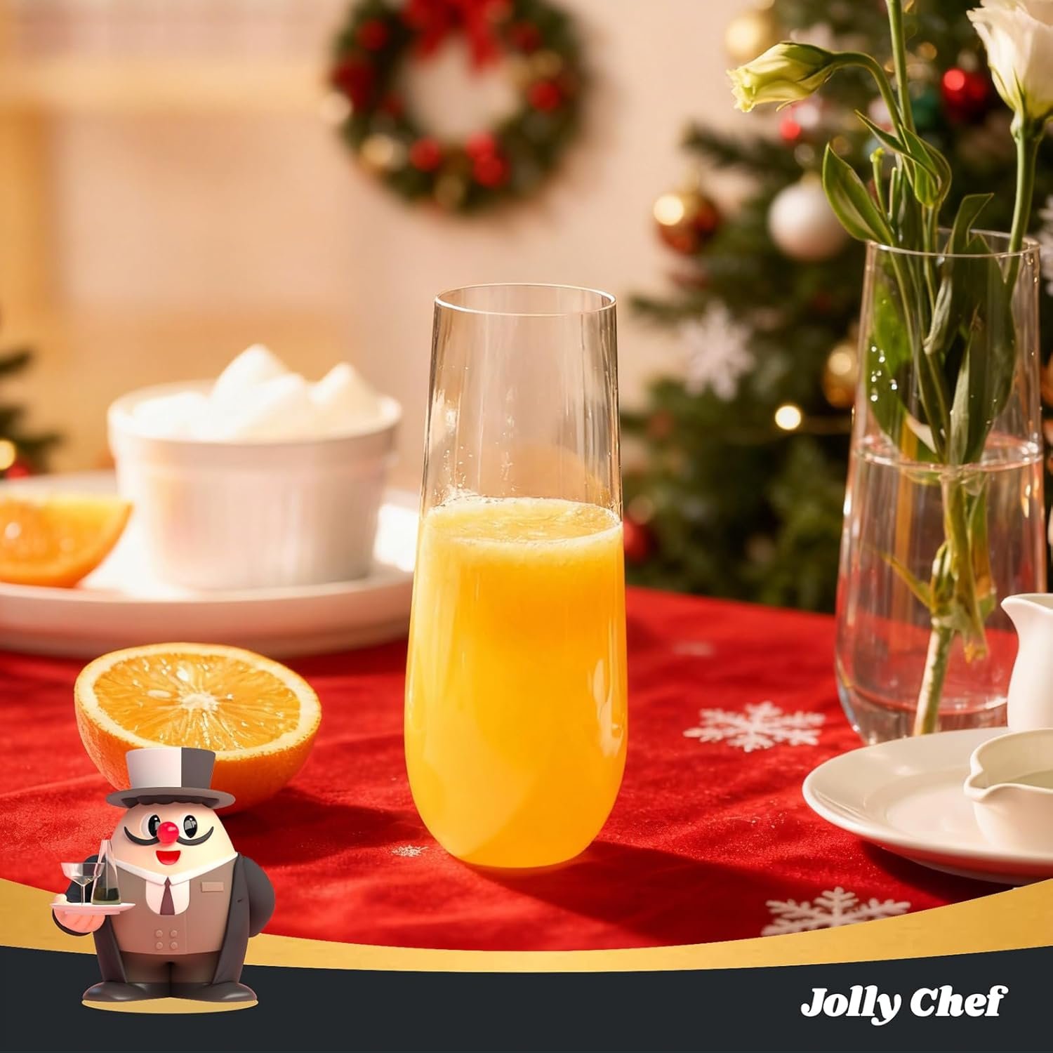 Wholesale 36 Pack 9 oz Stemless Plastic Champagne Flutes Crystal Clear Disposable Unbreakable Toasting Glasses for Weddings Birthdays Parties Thanksgiving Supplier Wholesale 36 Pack 9 oz Stemless Plastic Champagne Flutes Crystal Clear Disposable Unbreakable Toasting Glasses for Weddings Birthdays Parties Thanksgiving Supplier