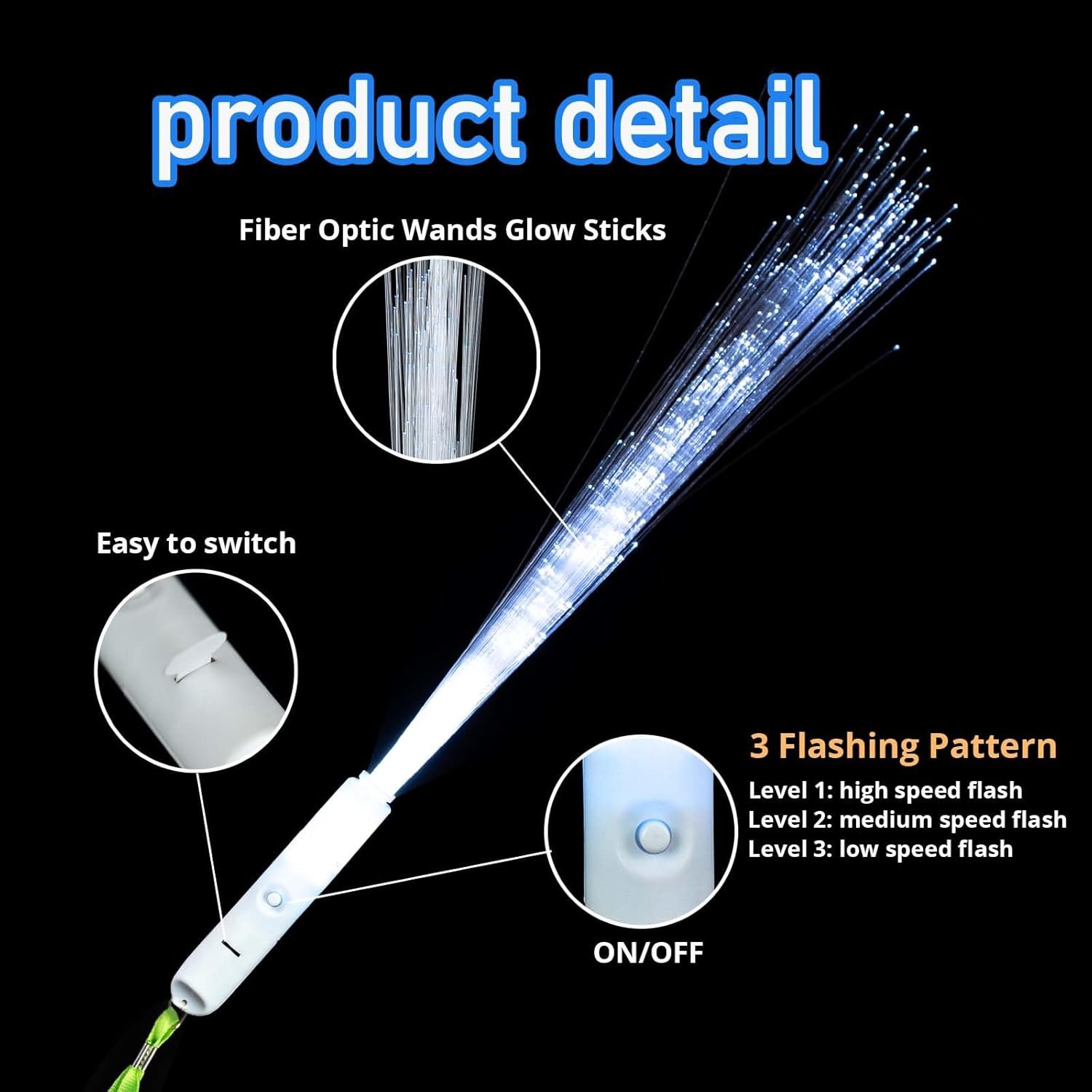Wholesale 25 Pcs White Fiber Optic Wands 3 Models Wedding Sparklers Glow Sticks LED Light Up Sticks for Wedding Bridal Shower Birthday Valentine's Day Supplier Wholesale 25 Pcs White Fiber Optic Wands 3 Models Wedding Sparklers Glow Sticks LED Light Up Sticks for Wedding Bridal Shower Birthday Valentine's Day Supplier