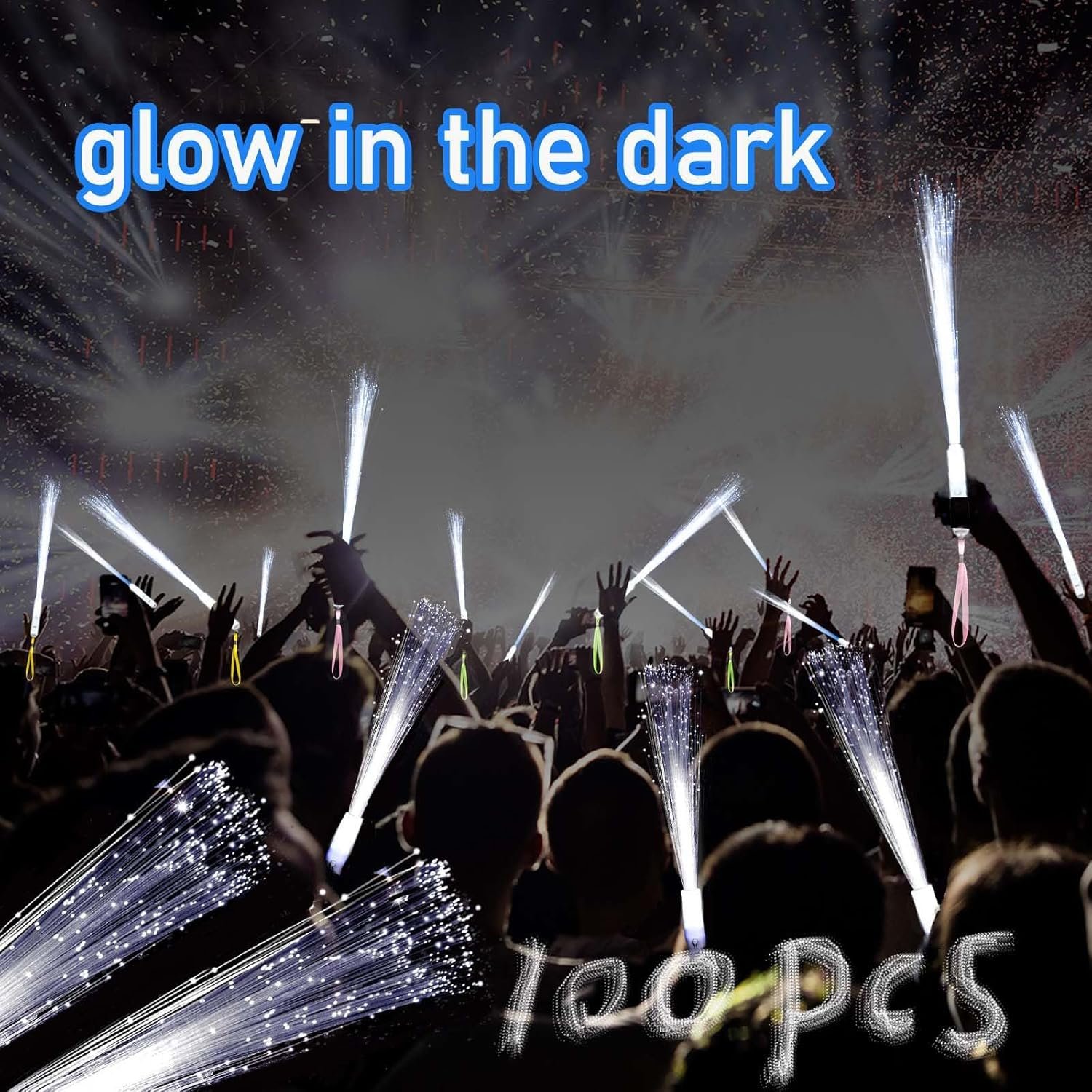 Wholesale 25 Pcs White Fiber Optic Wands 3 Models Wedding Sparklers Glow Sticks LED Light Up Sticks for Wedding Bridal Shower Birthday Valentine's Day Supplier Wholesale 25 Pcs White Fiber Optic Wands 3 Models Wedding Sparklers Glow Sticks LED Light Up Sticks for Wedding Bridal Shower Birthday Valentine's Day Supplier