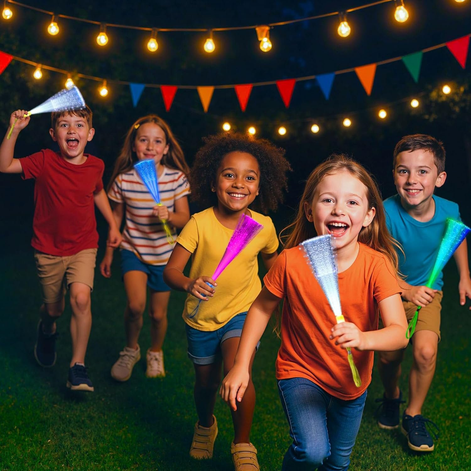 Wholesale 12PCS 3 Modes Colorful Flashing LED Glow Sticks Party Supplies Light Up Glow in the Dark Toys for Kids Christmas Wedding Birthday Favors Supplier