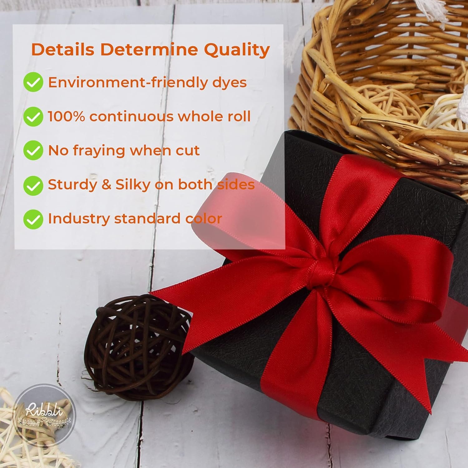 Wholesale Double Faced Red Satin Ribbon 1” x Continuous 25 Yards for Bows Bouquets Christmas Gift Wrapping Floral Arrangements Supplier Wholesale Double Faced Red Satin Ribbon 1” x Continuous 25 Yards for Bows Bouquets Christmas Gift Wrapping Floral Arrangements Supplier