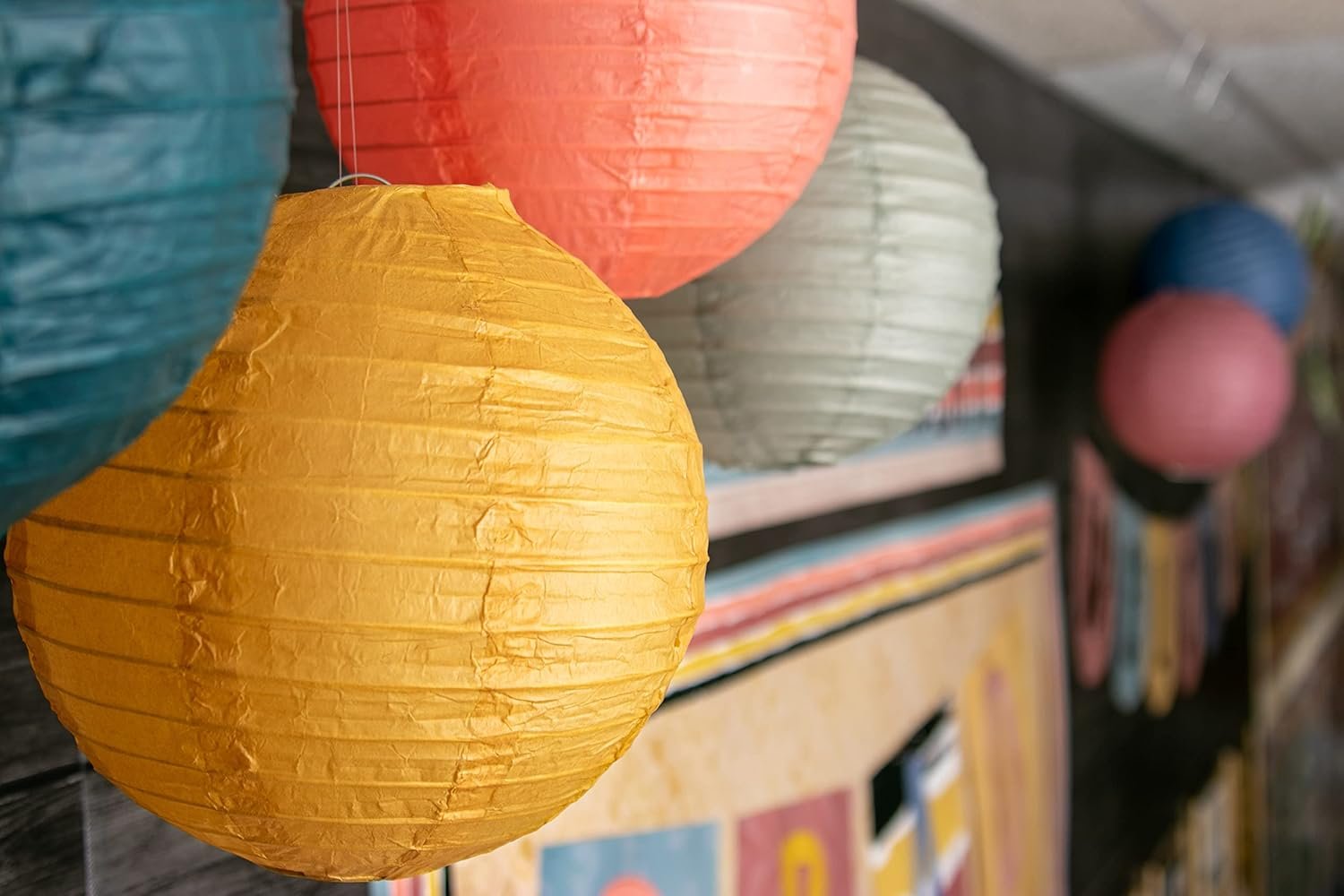 Wholesale 8-Inch Wonderfully Wild Hanging Paper Lanterns Supplier