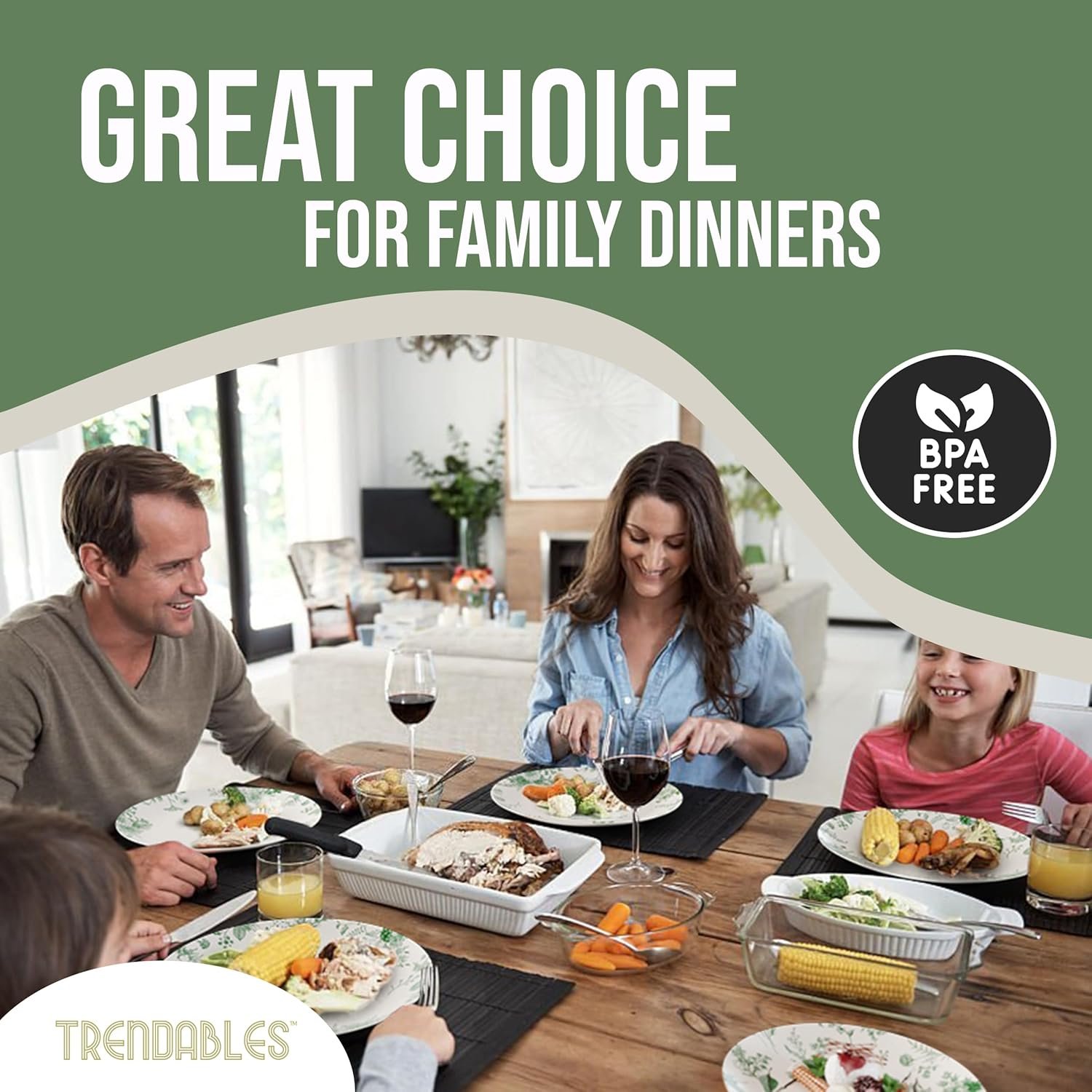 Wholesale 80 Piece Plastic Disposable Plates Set for 40 Guests 40 x 8 Inch Dessert Plates and 40 x 10 Inch Wedding Party Plates Ivory and Green Verdure Design Supplier Wholesale 80 Piece Plastic Disposable Plates Set for 40 Guests 40 x 8 Inch Dessert Plates and 40 x 10 Inch Wedding Party Plates Ivory and Green Verdure Design Supplier