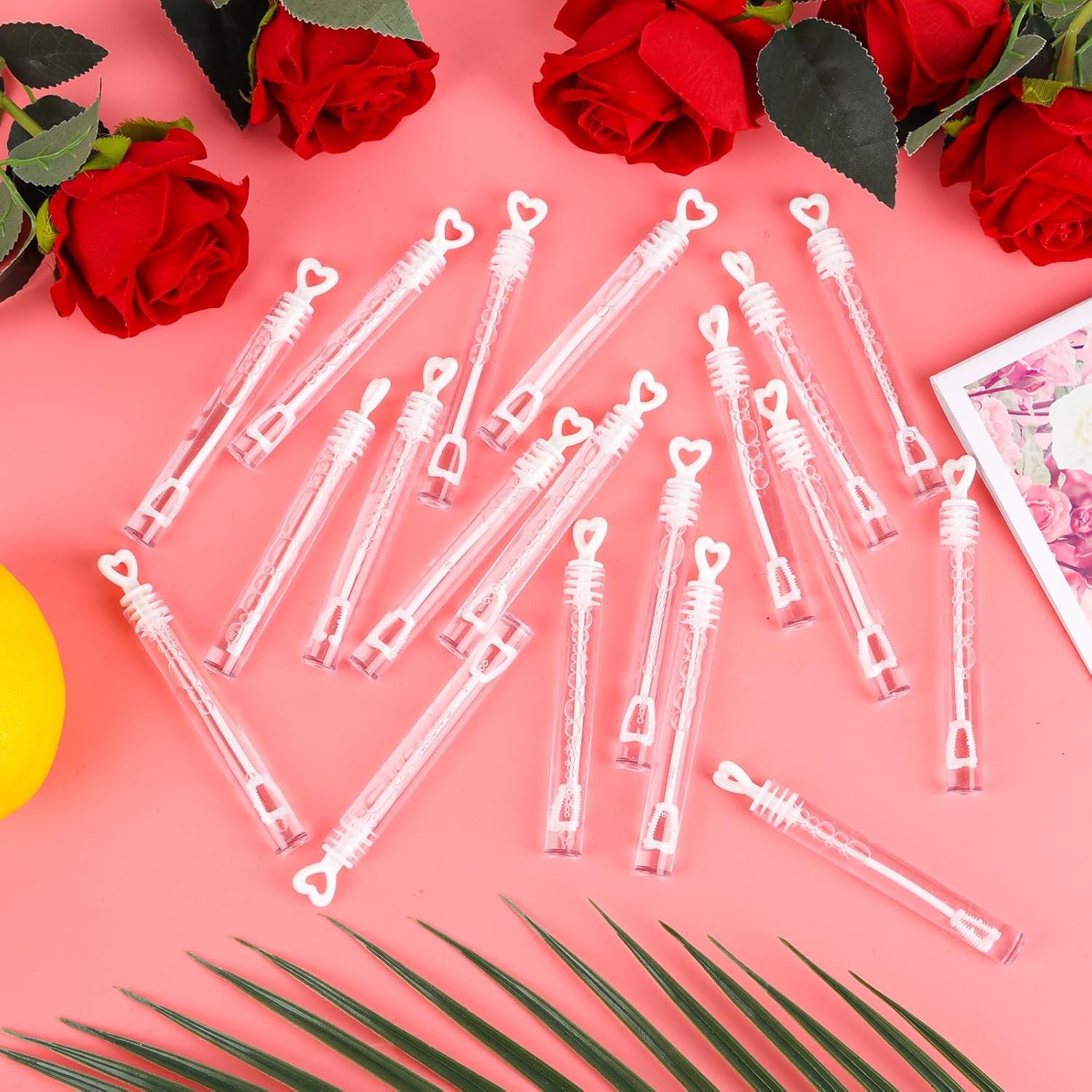 Wholesale 100pcs Mini White Heart Bubble Wand Wedding Party Favor Bachelorette Valentines Day Decoration Supplier Wholesale 100pcs Mini White Heart Bubble Wand Wedding Party Favor Bachelorette Valentines Day Decoration Supplier