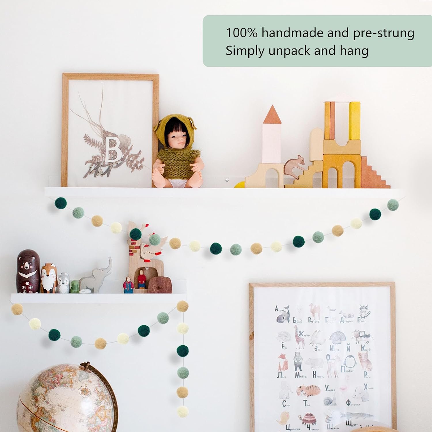 Wholesale Sage Green Ribbon Felt Ball Pom Pom Garland Tan Brown Ivory Gold Fabric Banner Birthday Bridal Baby Shower Wall Hanging Party Decorations Wild Safari Jungle Botanical Greenery Supplies Supplier Wholesale Sage Green Ribbon Felt Ball Pom Pom Garland Tan Brown Ivory Gold Fabric Banner Birthday Bridal Baby Shower Wall Hanging Party Decorations Wild Safari Jungle Botanical Greenery Supplies Supplier