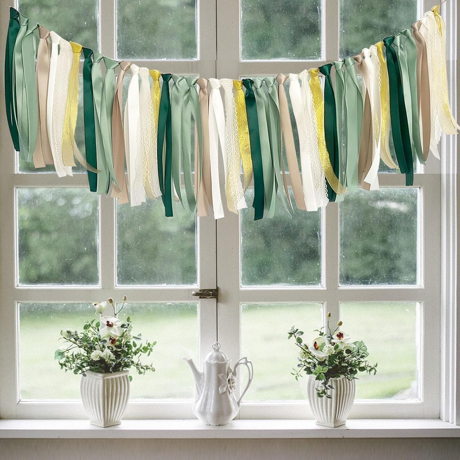 Wholesale Sage Green Ribbon Felt Ball Pom Pom Garland Tan Brown Ivory Gold Fabric Banner Birthday Bridal Baby Shower Wall Hanging Party Decorations Wild Safari Jungle Botanical Greenery Supplies Supplier Wholesale Sage Green Ribbon Felt Ball Pom Pom Garland Tan Brown Ivory Gold Fabric Banner Birthday Bridal Baby Shower Wall Hanging Party Decorations Wild Safari Jungle Botanical Greenery Supplies Supplier