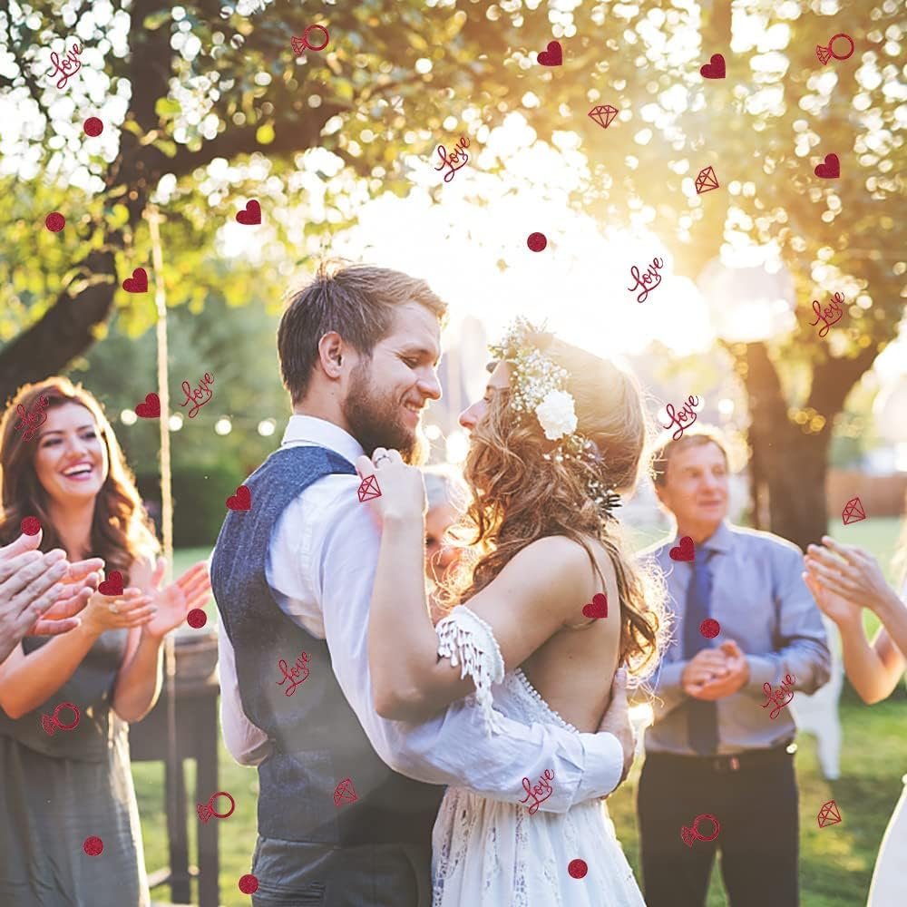 Wholesale 200 Pieces Red Love Hearts Paper Confetti Glitter Table Decorations for Valentines Day Wedding Anniversary Party Sequin Sprinkles Supplier Wholesale 200 Pieces Red Love Hearts Paper Confetti Glitter Table Decorations for Valentines Day Wedding Anniversary Party Sequin Sprinkles Supplier