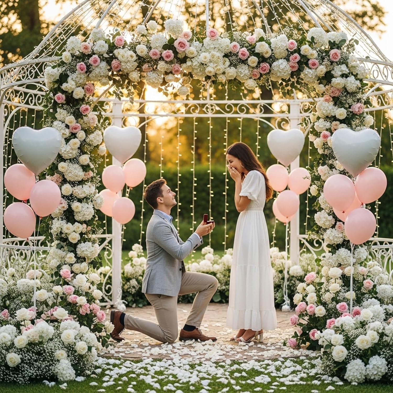 Wholesale 64 PCS Artificial Silk Hydrangea Flower Heads with Stems for Wedding Centerpieces Home Garden Baby Shower Party Decoration Ivory Supplier