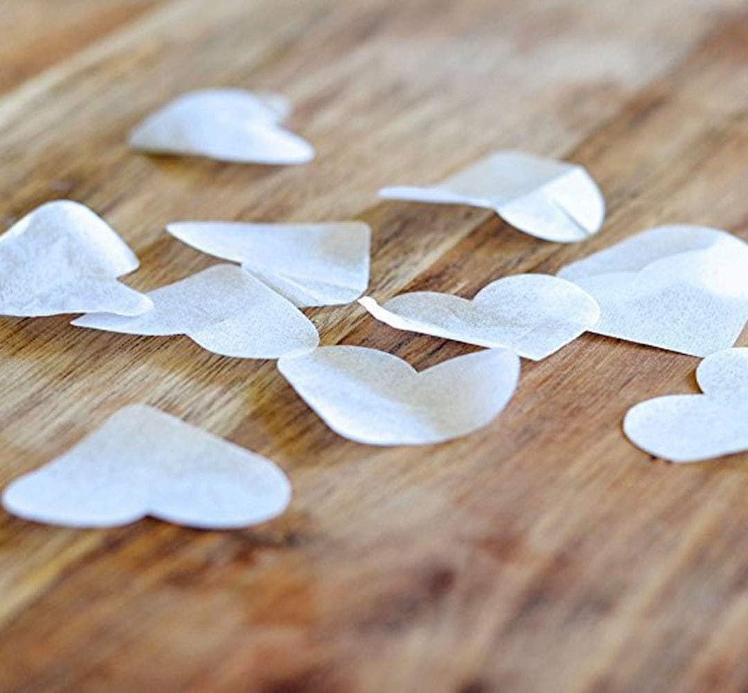 Wholesale 1 Inch White Tissue Paper Heart Confetti Biodegradable for Wedding Party Balloon Table Decor Pack of 4000 Supplier Wholesale 1 Inch White Tissue Paper Heart Confetti Biodegradable for Wedding Party Balloon Table Decor Pack of 4000 Supplier