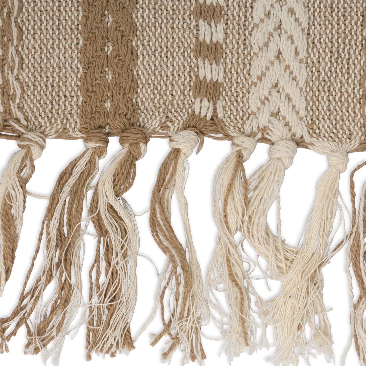 Wholesale Farmhouse Braided Stripe Table Runner Collection 15x72 (15x77 Fringe Included) Stone Supplier Wholesale Farmhouse Braided Stripe Table Runner Collection 15x72 (15x77 Fringe Included) Stone Supplier