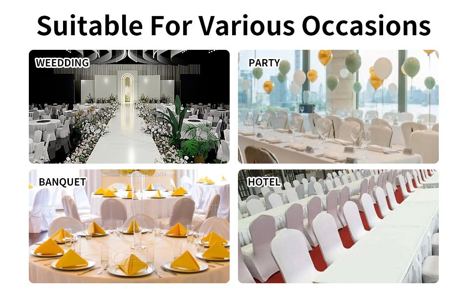 Wholesale 36 PCS Waterproof Stretch Spandex Folding Chair Covers Dining Room Slipcovers Protector for Wedding Banquet Party Holidays Celebration Decoration Black Supplier Wholesale 36 PCS Waterproof Stretch Spandex Folding Chair Covers Dining Room Slipcovers Protector for Wedding Banquet Party Holidays Celebration Decoration Black Supplier