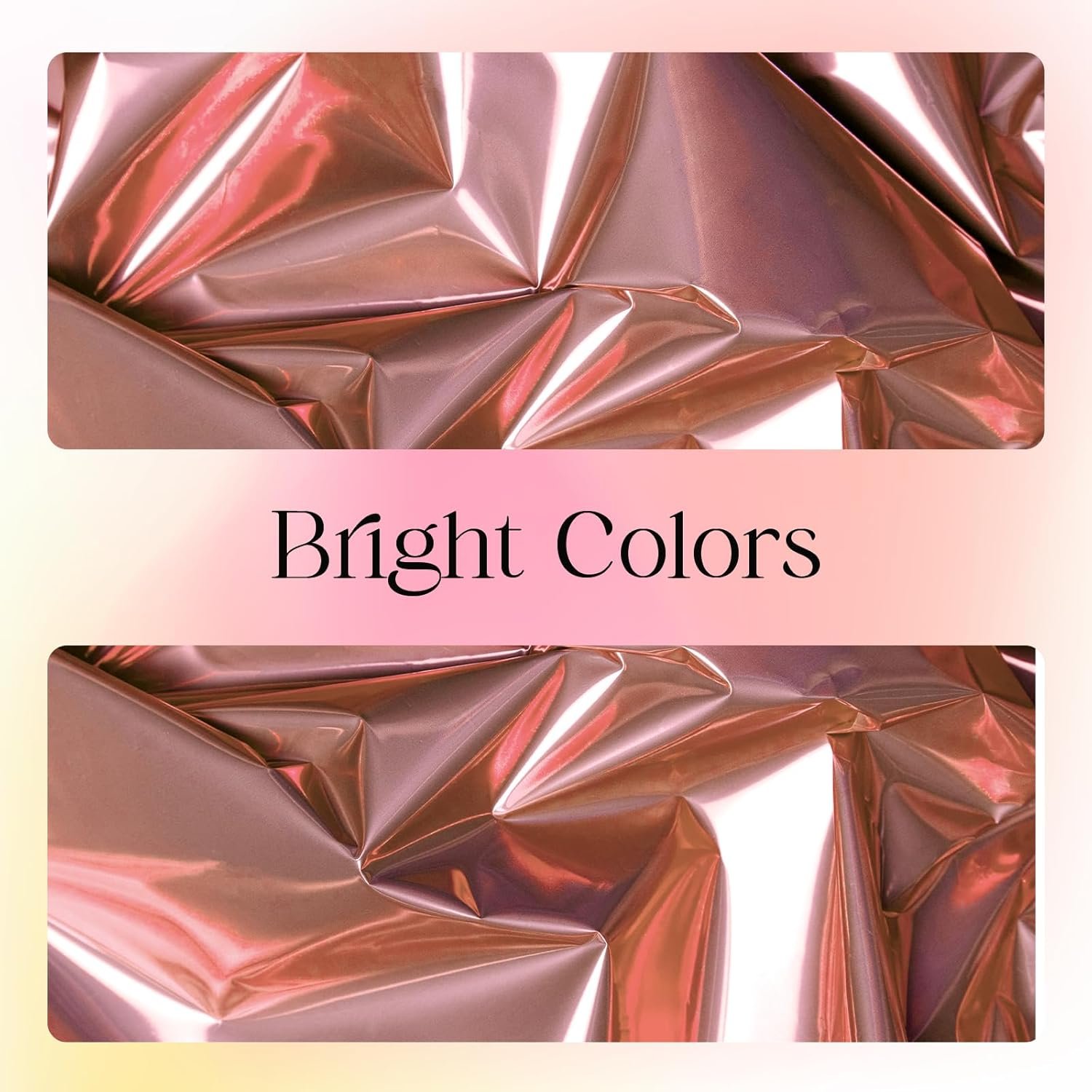 Wholesale Rose Gold Plastic Tablecloths 2 pcs Metallic Matte Finish 40