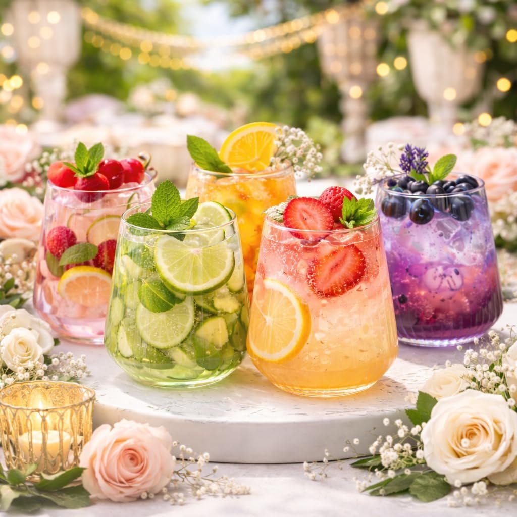 Wholesale 40 Count 12 Ounce Ribbed Unbreakable Stemless Plastic Wine Champagne Whiskey Glasses Elegant Durable Disposable for Indoor Outdoor Home Office Bars Weddings Ripple Clear Supplier Wholesale 40 Count 12 Ounce Ribbed Unbreakable Stemless Plastic Wine Champagne Whiskey Glasses Elegant Durable Disposable for Indoor Outdoor Home Office Bars Weddings Ripple Clear Supplier