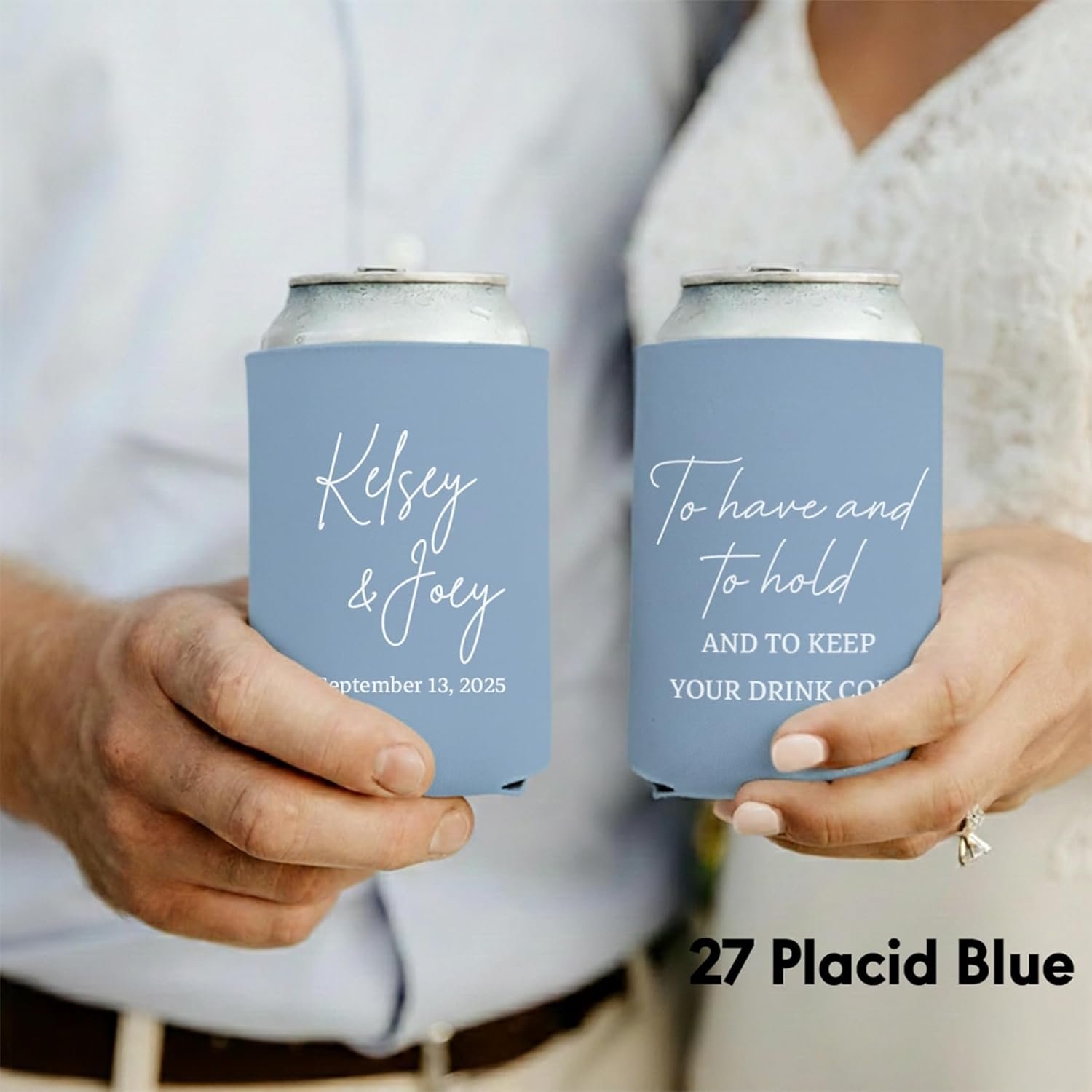 Wholesale 100 PCS Customized Wedding Can Coolers Personalized Monogram Holders Supplier Wholesale 100 PCS Customized Wedding Can Coolers Personalized Monogram Holders Supplier