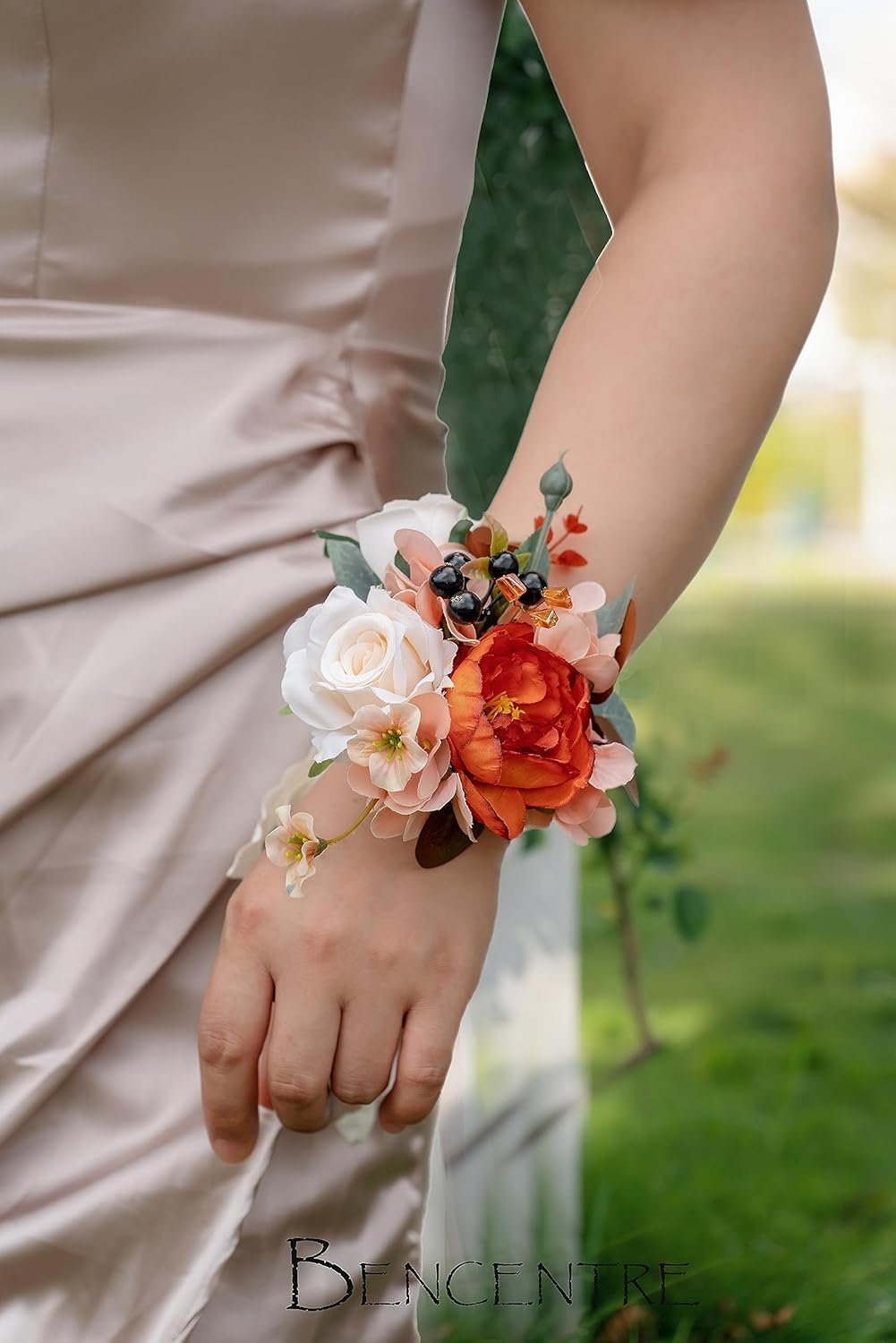 Wholesale Terracotta Corsages Set of 6 for Wedding Prom Party Mother of the Bride Bridesmaid Wrist Bracelets Supplier Wholesale Terracotta Corsages Set of 6 for Wedding Prom Party Mother of the Bride Bridesmaid Wrist Bracelets Supplier