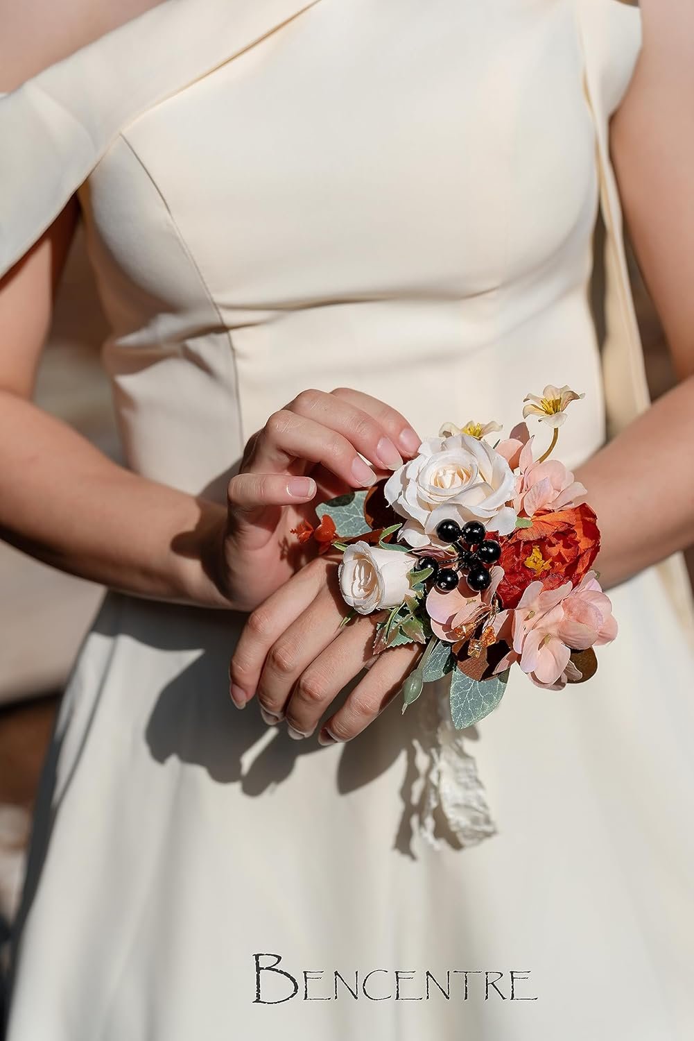 Wholesale Terracotta Corsages Set of 6 for Wedding Prom Party Mother of the Bride Bridesmaid Wrist Bracelets Supplier Wholesale Terracotta Corsages Set of 6 for Wedding Prom Party Mother of the Bride Bridesmaid Wrist Bracelets Supplier