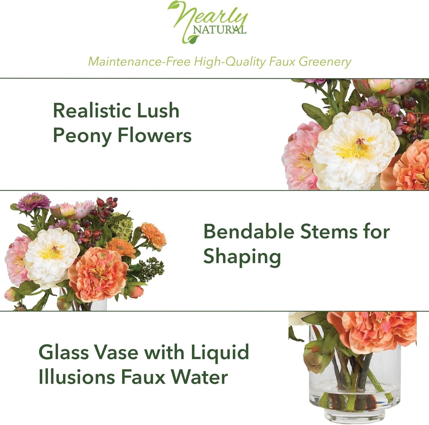 Wholesale Mini Artificial Peony Floral Arrangement Faux Flowers for Table Shelf Decor Assorted Colors Supplier Wholesale Mini Artificial Peony Floral Arrangement Faux Flowers for Table Shelf Decor Assorted Colors Supplier