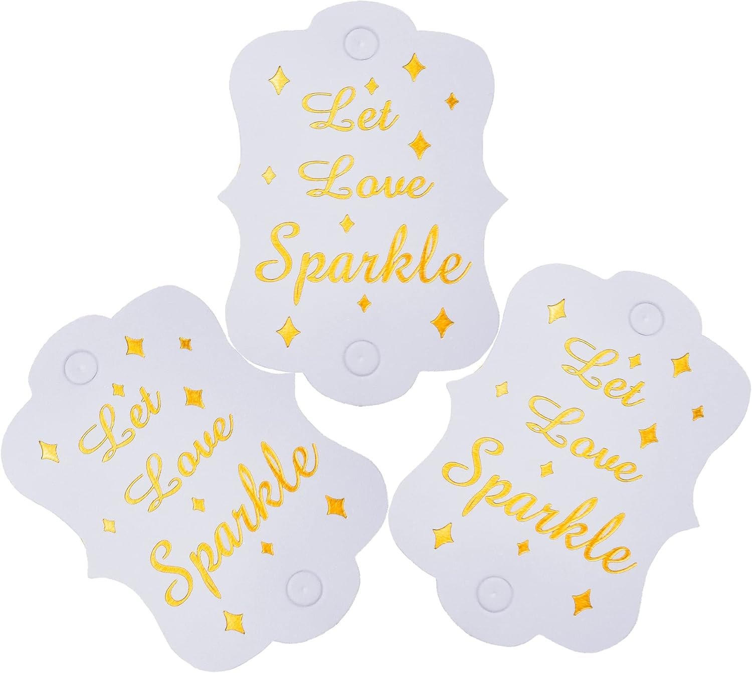 Wholesale 100 Pack Gold Foil Wedding Send Off Favor Exit Tags Supplier Wholesale 100 Pack Gold Foil Wedding Send Off Favor Exit Tags Supplier