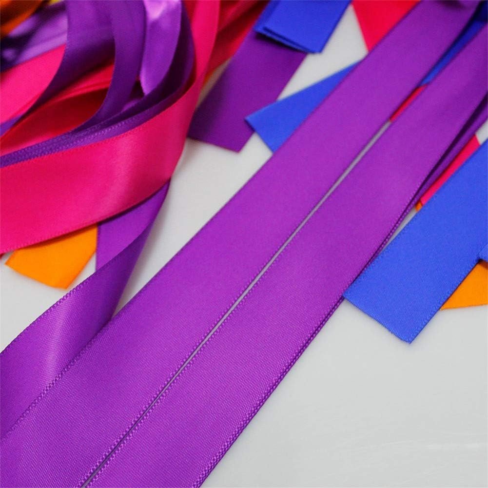 Wholesale Handmade Preassembled Colorful Ribbon Tassel Party Garland Fabric Shabby Chic Banner Hanging Decoration for Wedding Bachelorette Baby Shower Birthday 40 Inches(L) X 14 Inches(H) Supplier