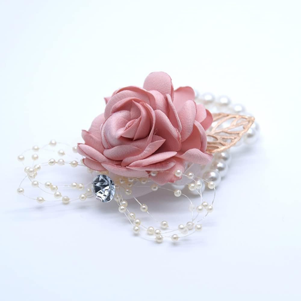 Wholesale Rose Wrist Corsage and Men's Boutonniere Set for Wedding Prom Suit Flower Accessories Supplier Wholesale Rose Wrist Corsage and Men's Boutonniere Set for Wedding Prom Suit Flower Accessories Supplier