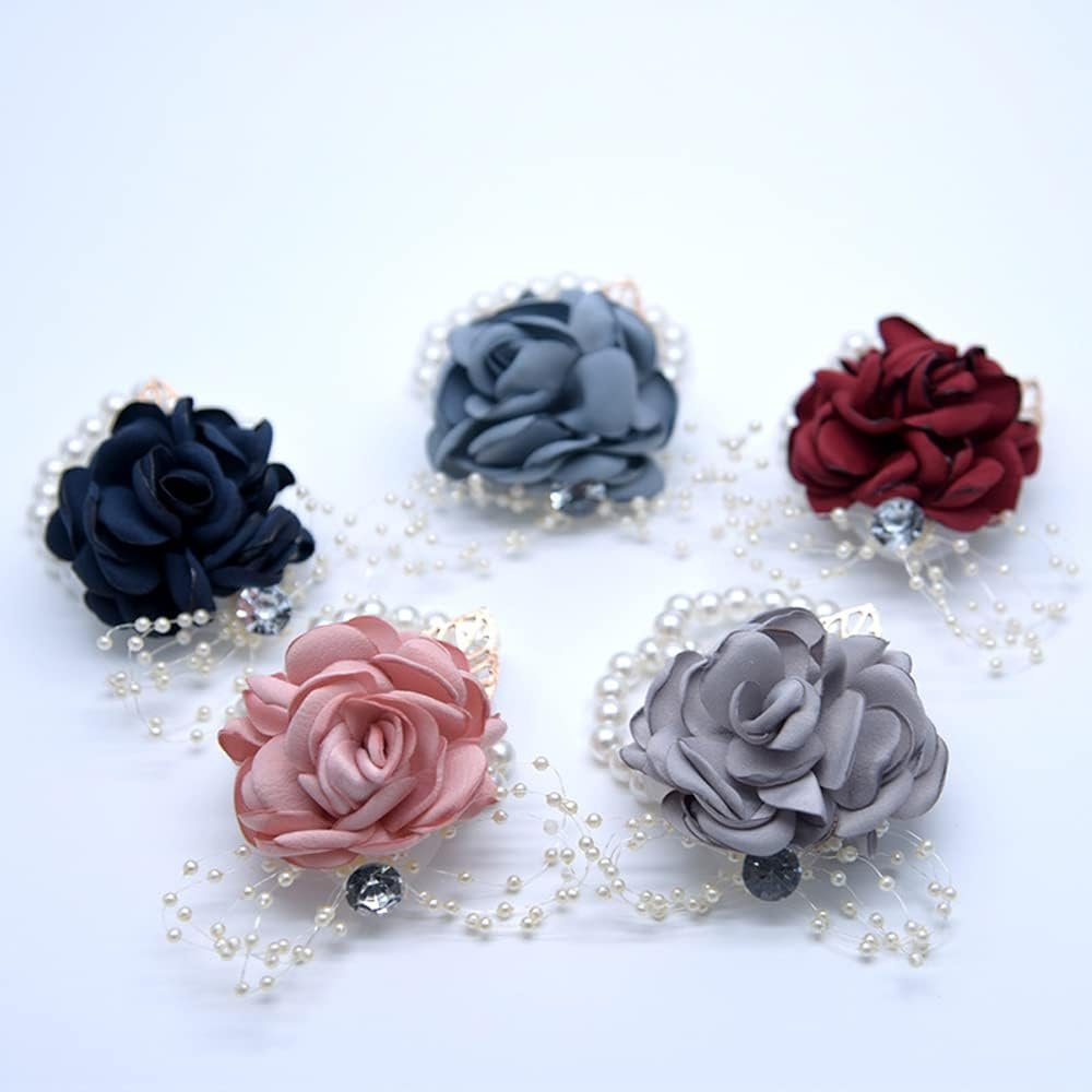Wholesale Rose Wrist Corsage and Men's Boutonniere Set for Wedding Prom Suit Flower Accessories Supplier Wholesale Rose Wrist Corsage and Men's Boutonniere Set for Wedding Prom Suit Flower Accessories Supplier