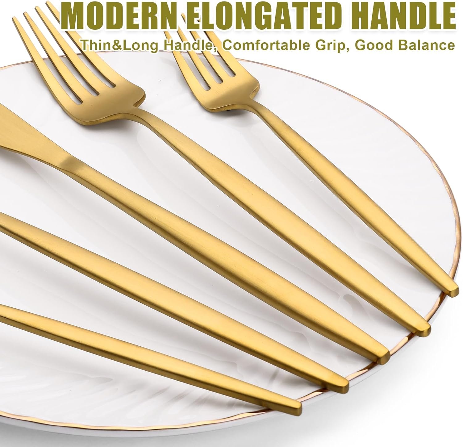 Wholesale 40-Piece Gold Stainless Steel Flatware Set for 8 Includes Forks Knives Spoons for Home Kitchen Restaurant Wedding Satin Finish Supplier Wholesale 40-Piece Gold Stainless Steel Flatware Set for 8 Includes Forks Knives Spoons for Home Kitchen Restaurant Wedding Satin Finish Supplier