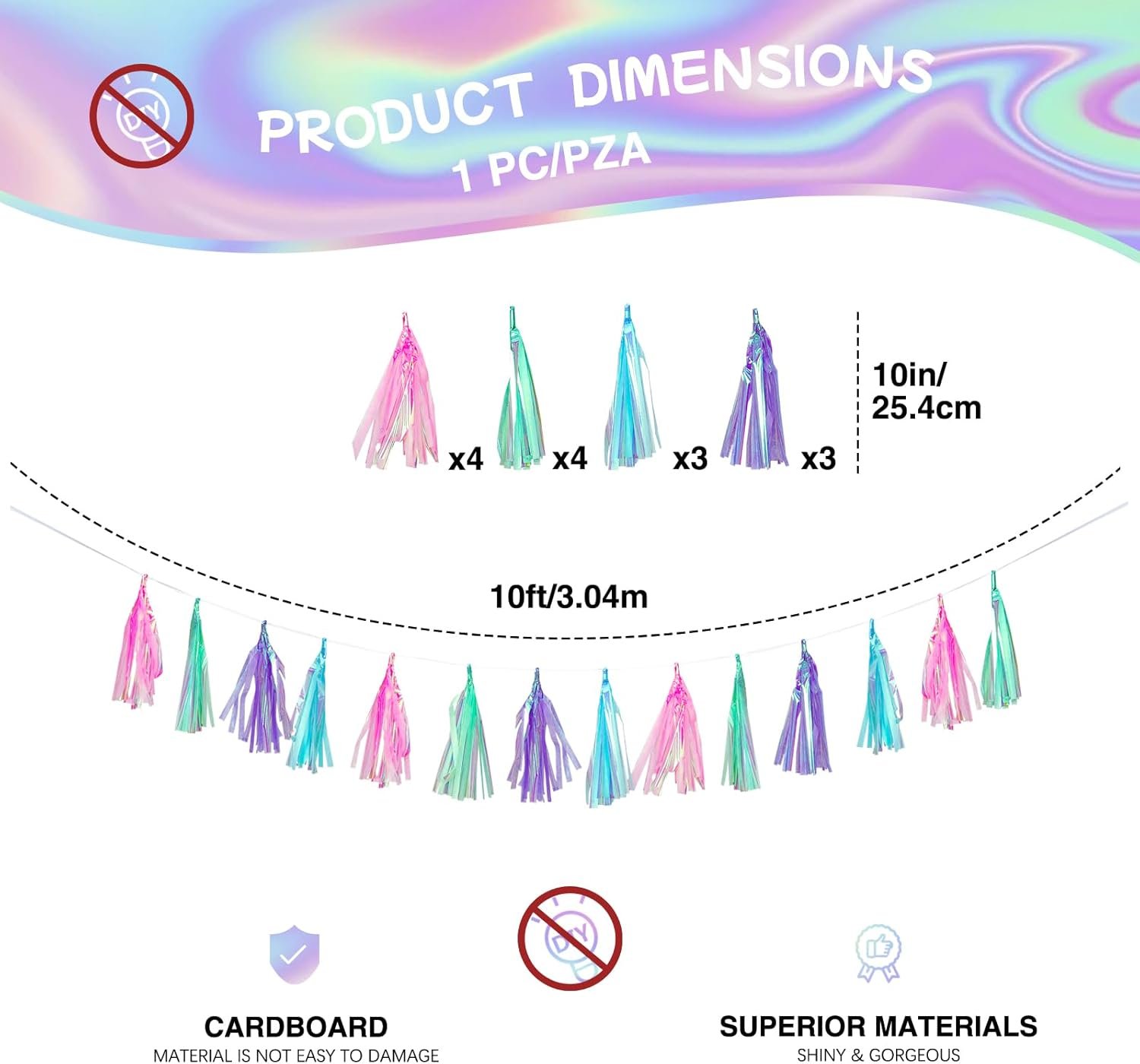 Wholesale 10FT Pastel Tassel Garland with 14pcs Multicolor Tissue Fringe Tassels No DIY Hanging Banner for Birthday Baby Shower Photo Backdrop Pastel Party Decor Supplier Wholesale 10FT Pastel Tassel Garland with 14pcs Multicolor Tissue Fringe Tassels No DIY Hanging Banner for Birthday Baby Shower Photo Backdrop Pastel Party Decor Supplier