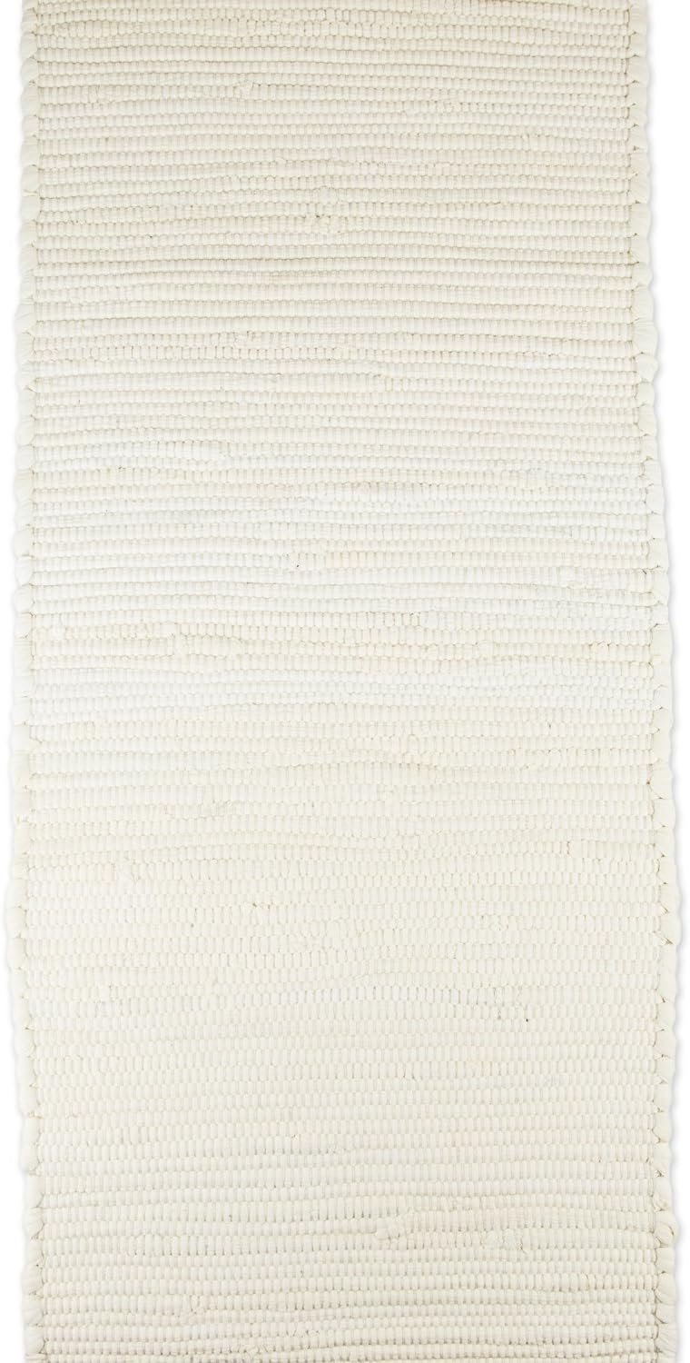 Wholesale Handmade Chindi Reversible Machine Washable Table Runner 14x72 Natural Supplier