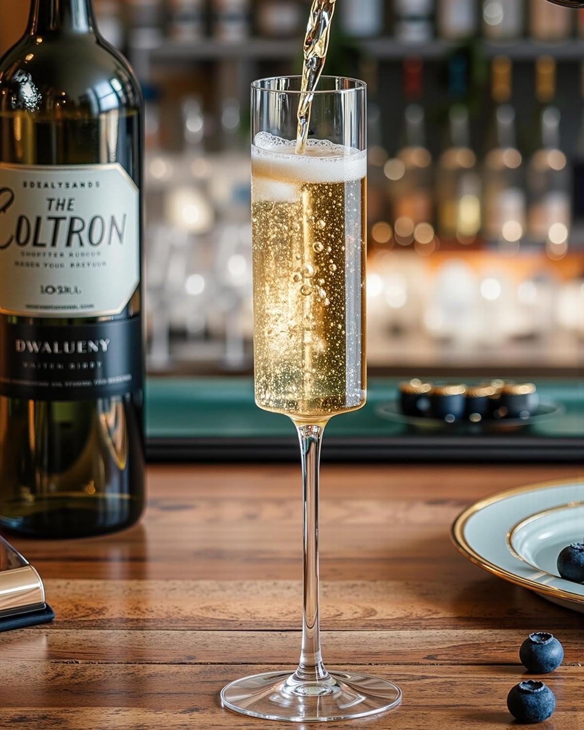 Wholesale 24 Pack 6 Oz Clear Disposable Square Plastic Champagne Flutes Toasting Glasses for Party Birthday Anniversary Wedding Supplier