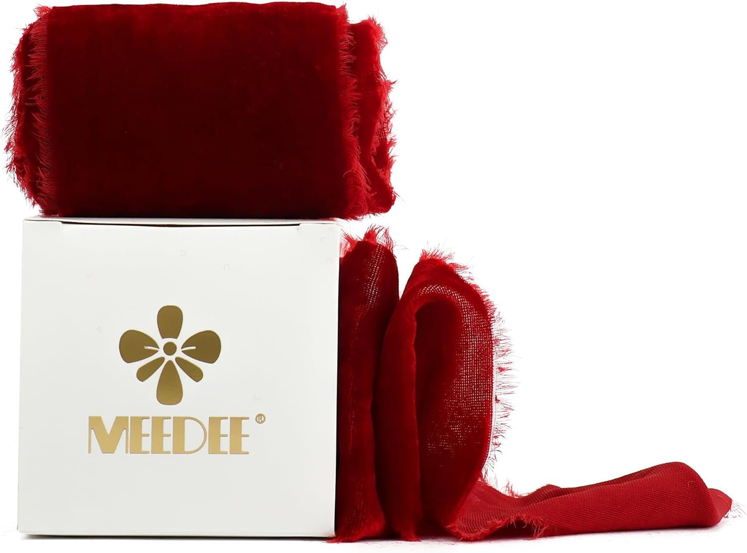 Wholesale 3 Inch Red Fringe Raw Edge Silk Velvet Ribbon for Wreaths Flower Bouquet Photography Dress Sash Baby Shower Wedding Decor 3 Yards Supplier Wholesale 3 Inch Red Fringe Raw Edge Silk Velvet Ribbon for Wreaths Flower Bouquet Photography Dress Sash Baby Shower Wedding Decor 3 Yards Supplier