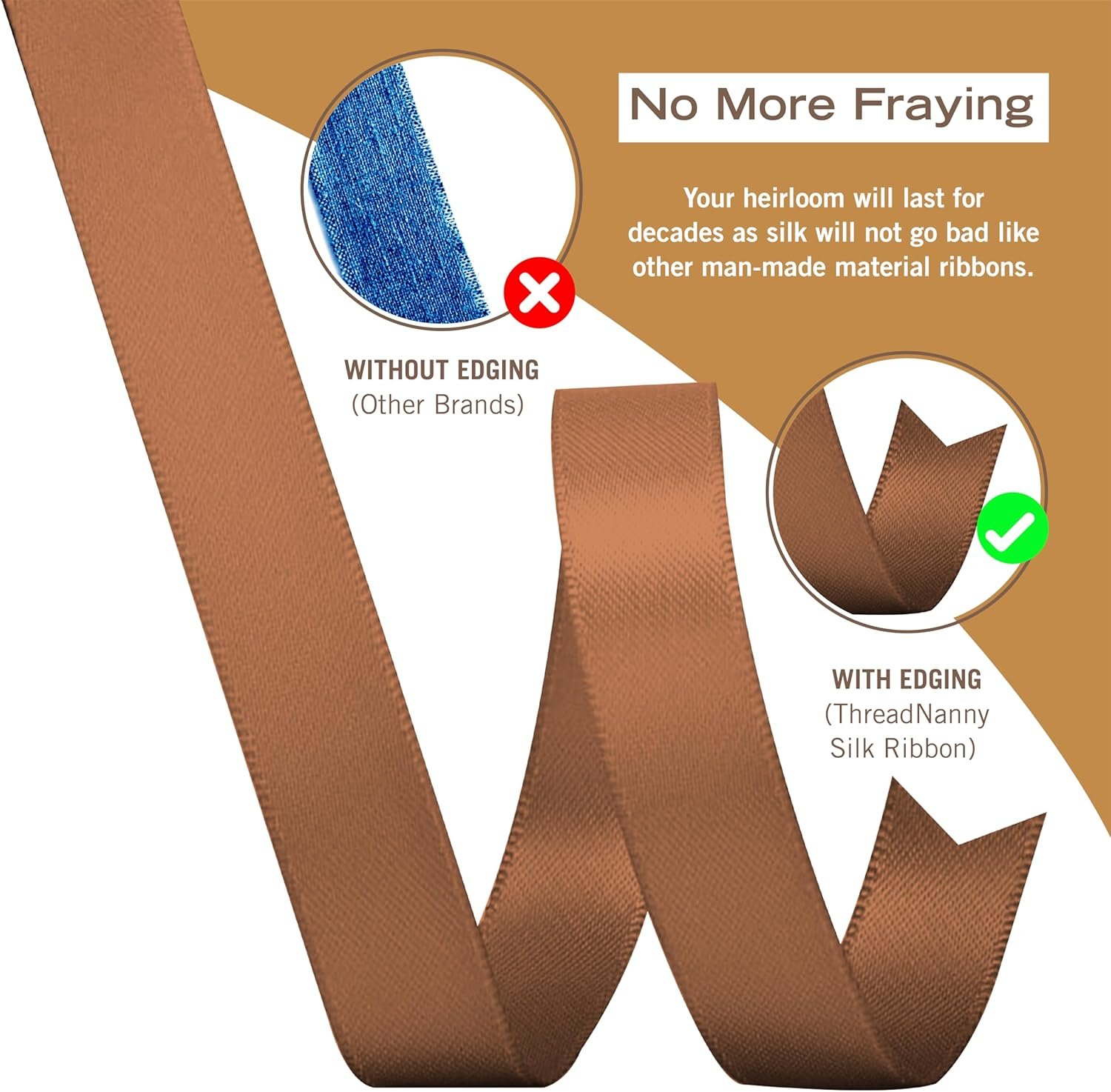 Wholesale 7mm 6 Spools 100% Pure Silk Ribbons Brown Tones 60 MTS x 7mm Supplier Wholesale 7mm 6 Spools 100% Pure Silk Ribbons Brown Tones 60 MTS x 7mm Supplier