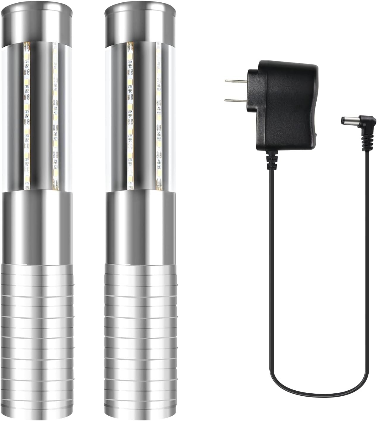 Wholesale Strobe Baton Lights Stage Handheld Lights Champagne Bottle Sparklers Rechargeable LED Bottle Service Lights for Bars Clubs Birthdays Weddings Parties Silver 2 PC Supplier Wholesale Strobe Baton Lights Stage Handheld Lights Champagne Bottle Sparklers Rechargeable LED Bottle Service Lights for Bars Clubs Birthdays Weddings Parties Silver 2 PC Supplier