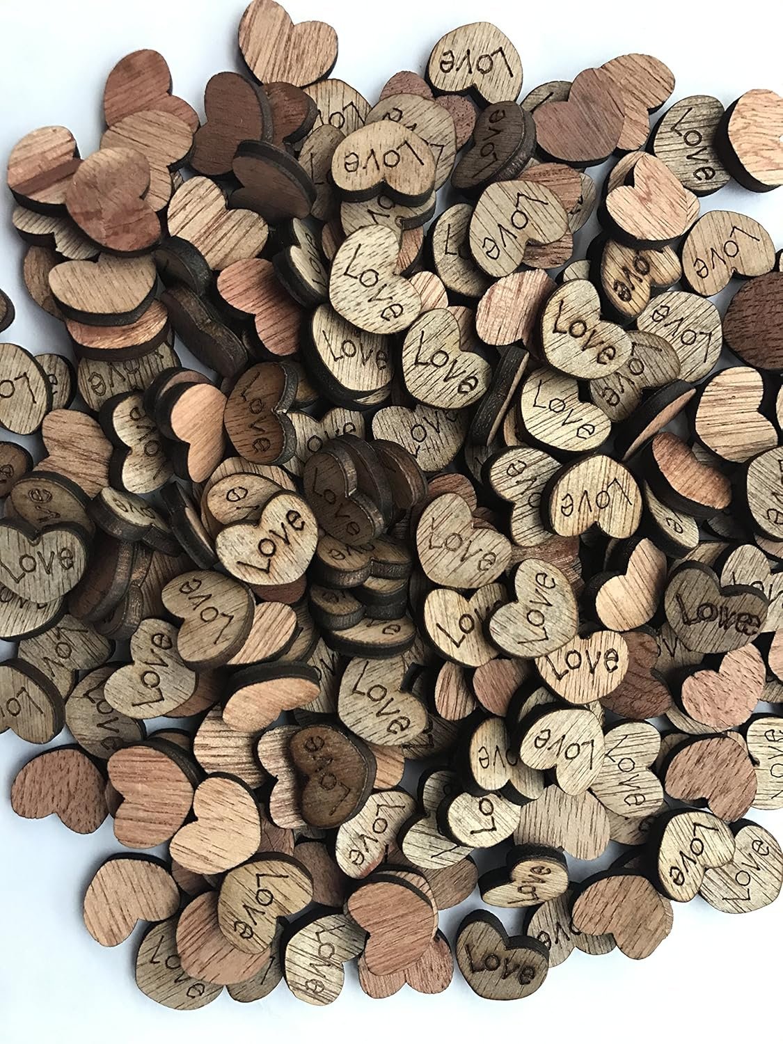 Wholesale 200pcs Rustic Wooden Love Heart Wedding Table Scatter Decoration Crafts Children's DIY Manual Patch Supplier Wholesale 200pcs Rustic Wooden Love Heart Wedding Table Scatter Decoration Crafts Children's DIY Manual Patch Supplier