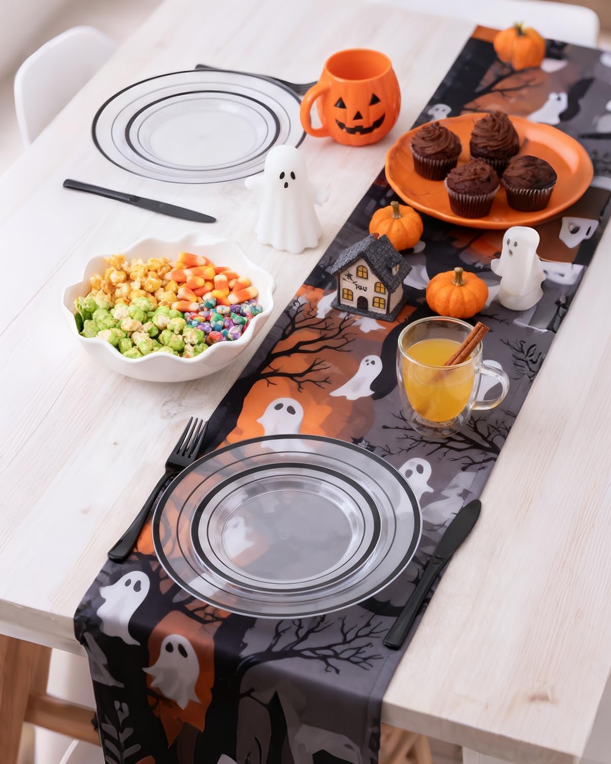 Wholesale 175-Piece Black Plastic Plates Clear Plastic Silverware Disposable Set Includes 50 Plates 25 Pre-Rolled Napkin with Silverware Packs 25 Cups for Party Wedding Graduation Supplier Wholesale 175-Piece Black Plastic Plates Clear Plastic Silverware Disposable Set Includes 50 Plates 25 Pre-Rolled Napkin with Silverware Packs 25 Cups for Party Wedding Graduation Supplier