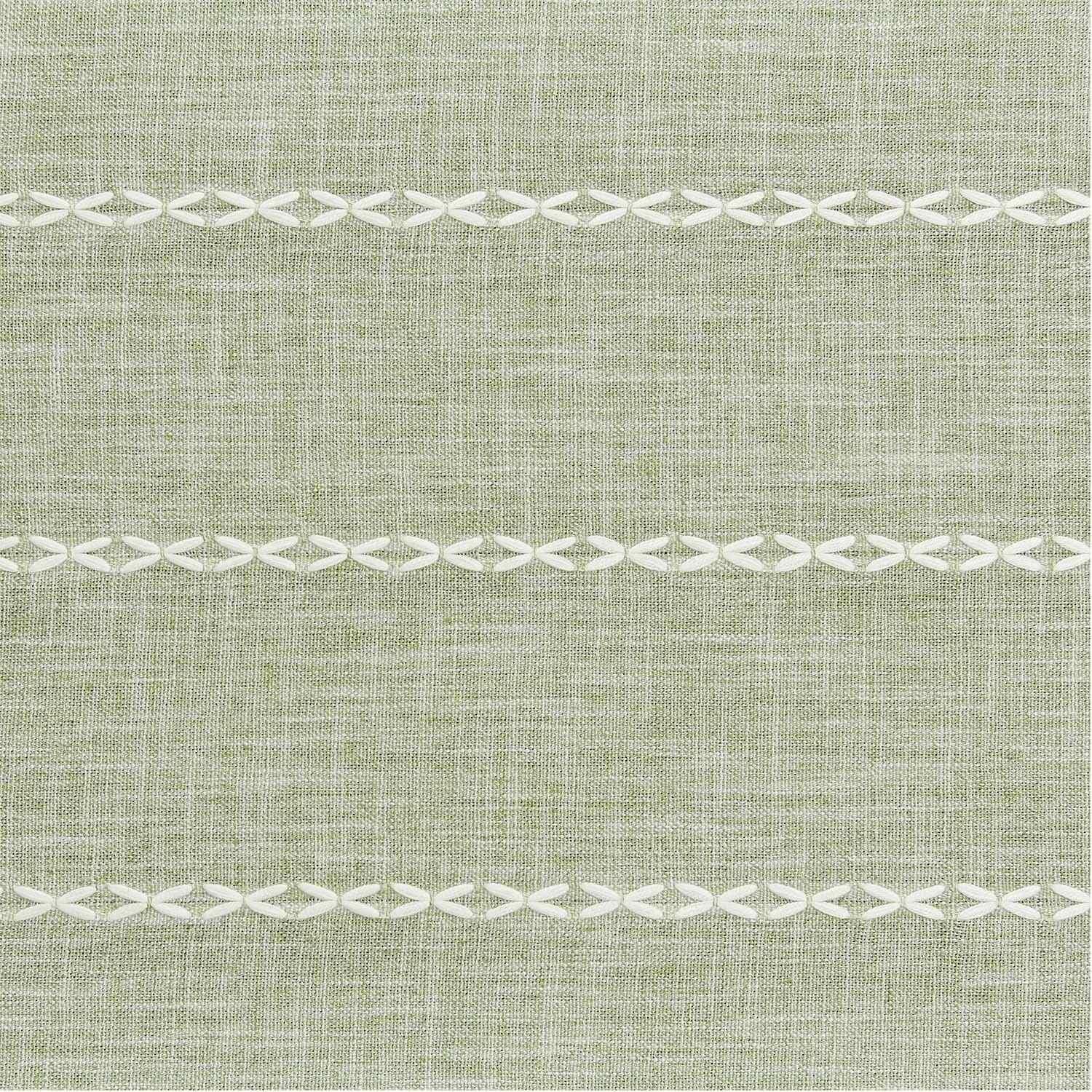Wholesale Farmhouse Braided Striped Table Runner Rustic Sage Green Boho Home Decor Desert Sage 15x72 Inches 72 Inches Long Supplier