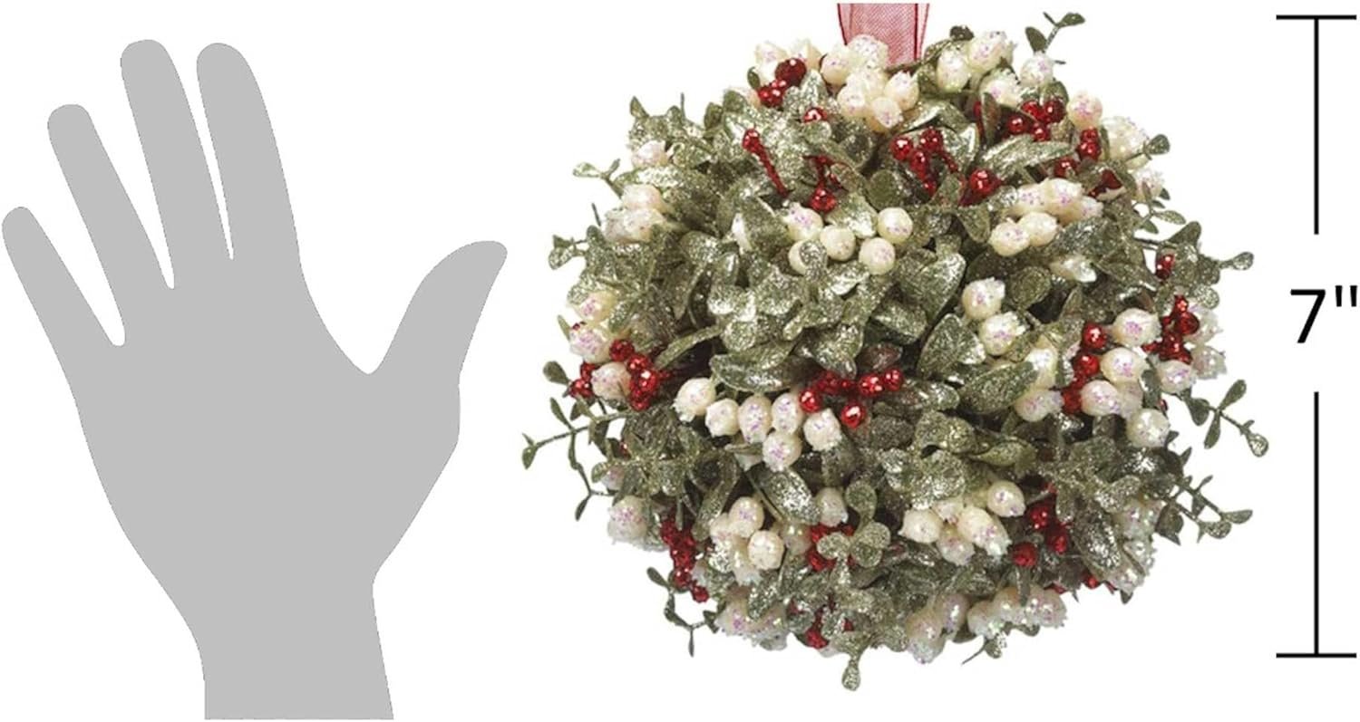 Wholesale Door Décor Holly Mistletoe Kissing Ball 10 Inch Supplier Wholesale Door Décor Holly Mistletoe Kissing Ball 10 Inch Supplier