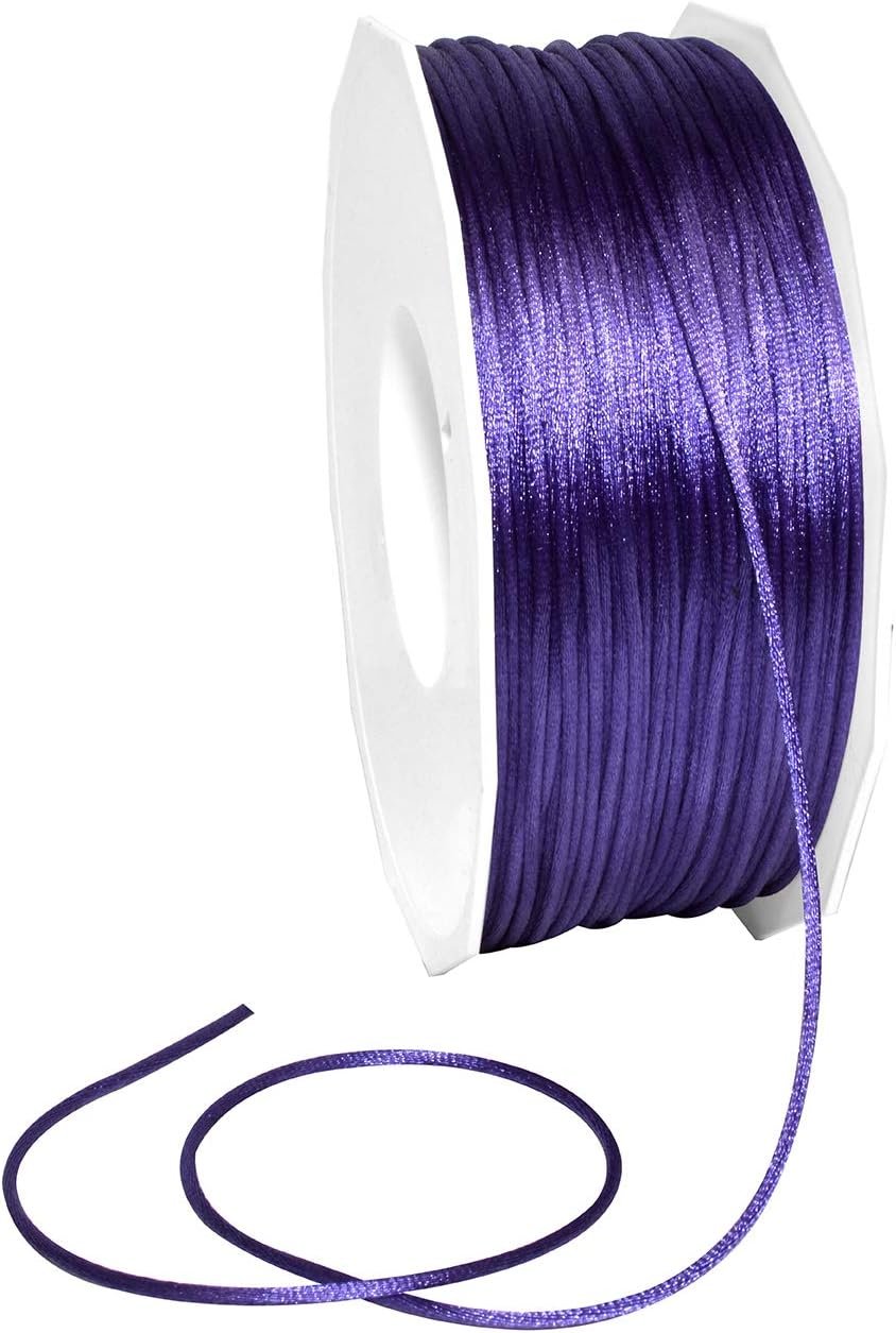 Wholesale 1305 Nylon Satin Cord Ribbon 1/8