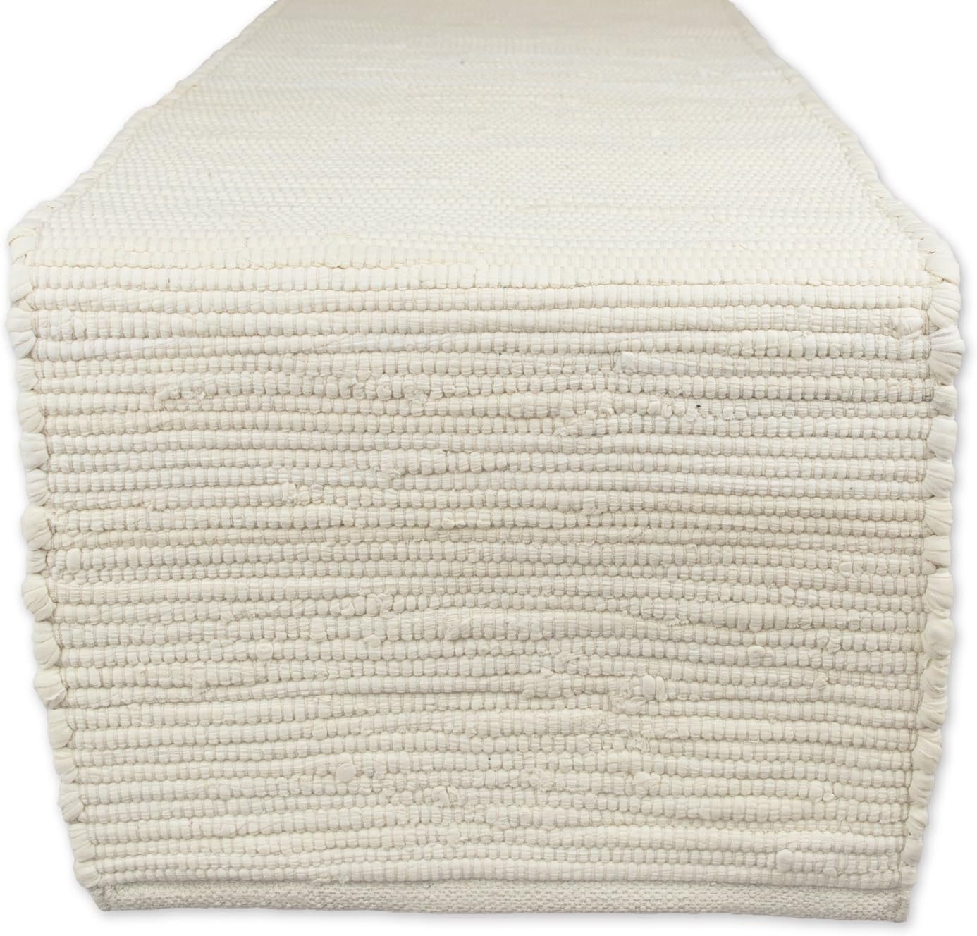 Wholesale Handmade Chindi Reversible Machine Washable Table Runner 14x72 Natural Supplier