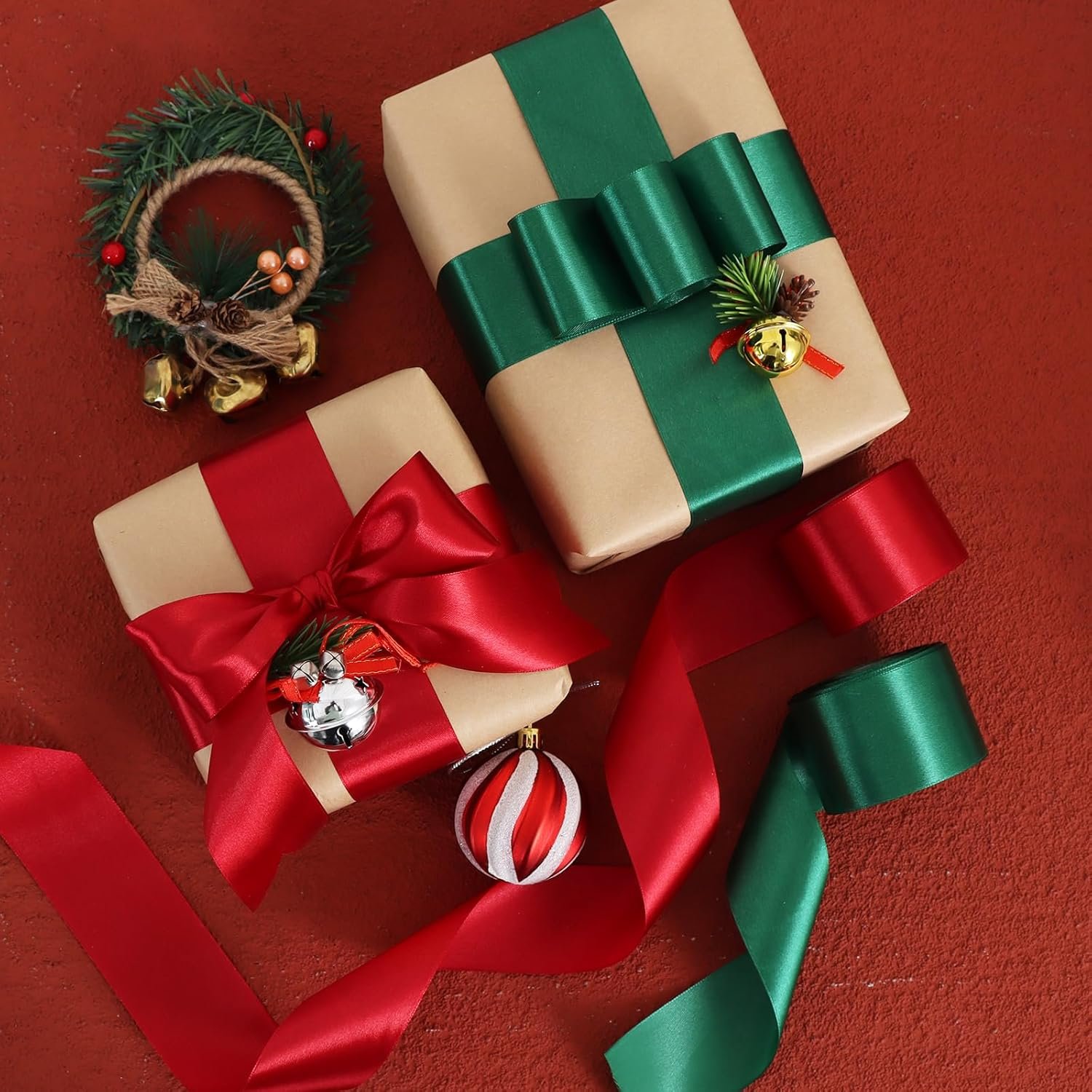 Wholesale 1 Inch x 100yds Red Satin Ribbon Thin Solid Color for Valentine Gift Wrapping Crafts Hair Bows Wedding Party Decoration Sewing Invitation Cards Floral Bouquets Christmas Supplier Wholesale 1 Inch x 100yds Red Satin Ribbon Thin Solid Color for Valentine Gift Wrapping Crafts Hair Bows Wedding Party Decoration Sewing Invitation Cards Floral Bouquets Christmas Supplier