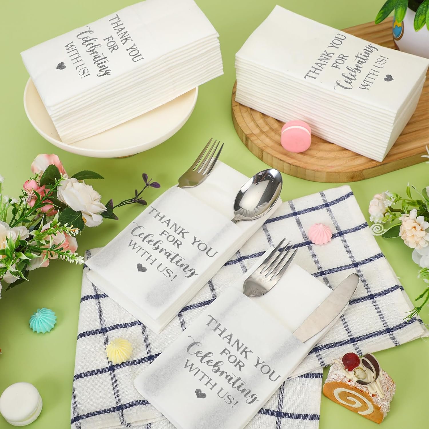 Wholesale 100 Pcs Linen Feel Pocket Napkins Disposable Flatware Airlaid Paper Absorbent Dinner Napkins for Wedding Shower Engagement Party Decorations (Silver) Supplier Wholesale 100 Pcs Linen Feel Pocket Napkins Disposable Flatware Airlaid Paper Absorbent Dinner Napkins for Wedding Shower Engagement Party Decorations (Silver) Supplier