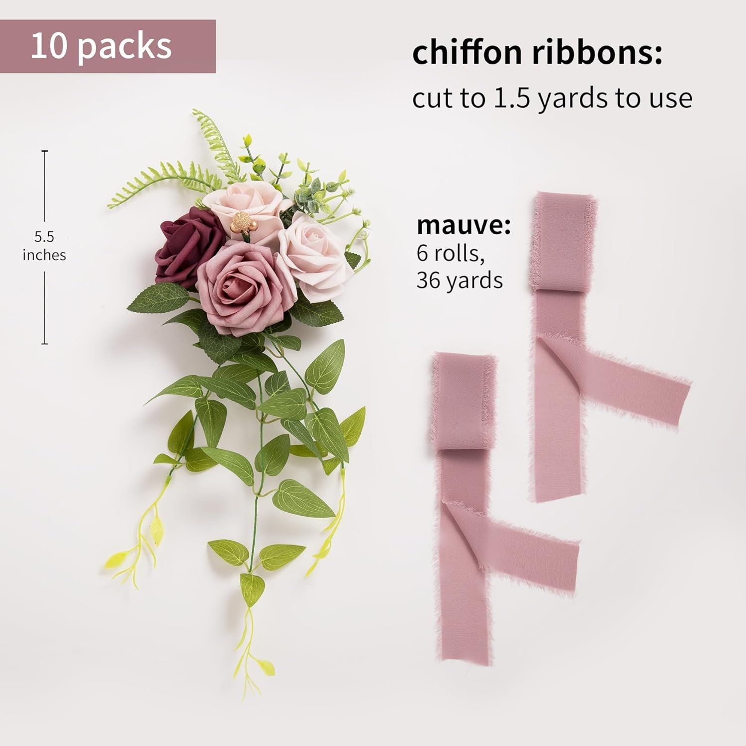 Wholesale Mauve Pew Flowers Wedding Aisle Decorations Set of 10 with Artificial Flowers Eucalyptus and Ribbons for Ceremony Party Chair Decor Supplier Wholesale Mauve Pew Flowers Wedding Aisle Decorations Set of 10 with Artificial Flowers Eucalyptus and Ribbons for Ceremony Party Chair Decor Supplier