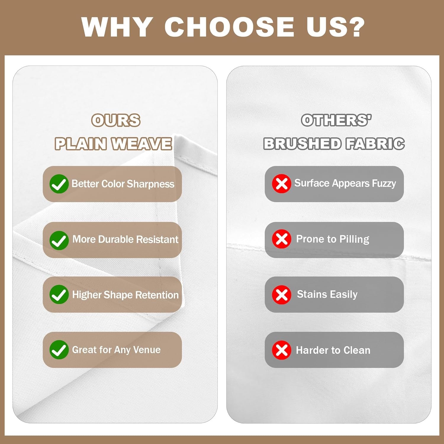 Wholesale White Tablecloths for Rectangle Tables 6 Pack 70 x 120 Inches Reusable Washable Polyester Covers for 6-8 Ft Tables Wedding Party Banquet Supplier Wholesale White Tablecloths for Rectangle Tables 6 Pack 70 x 120 Inches Reusable Washable Polyester Covers for 6-8 Ft Tables Wedding Party Banquet Supplier