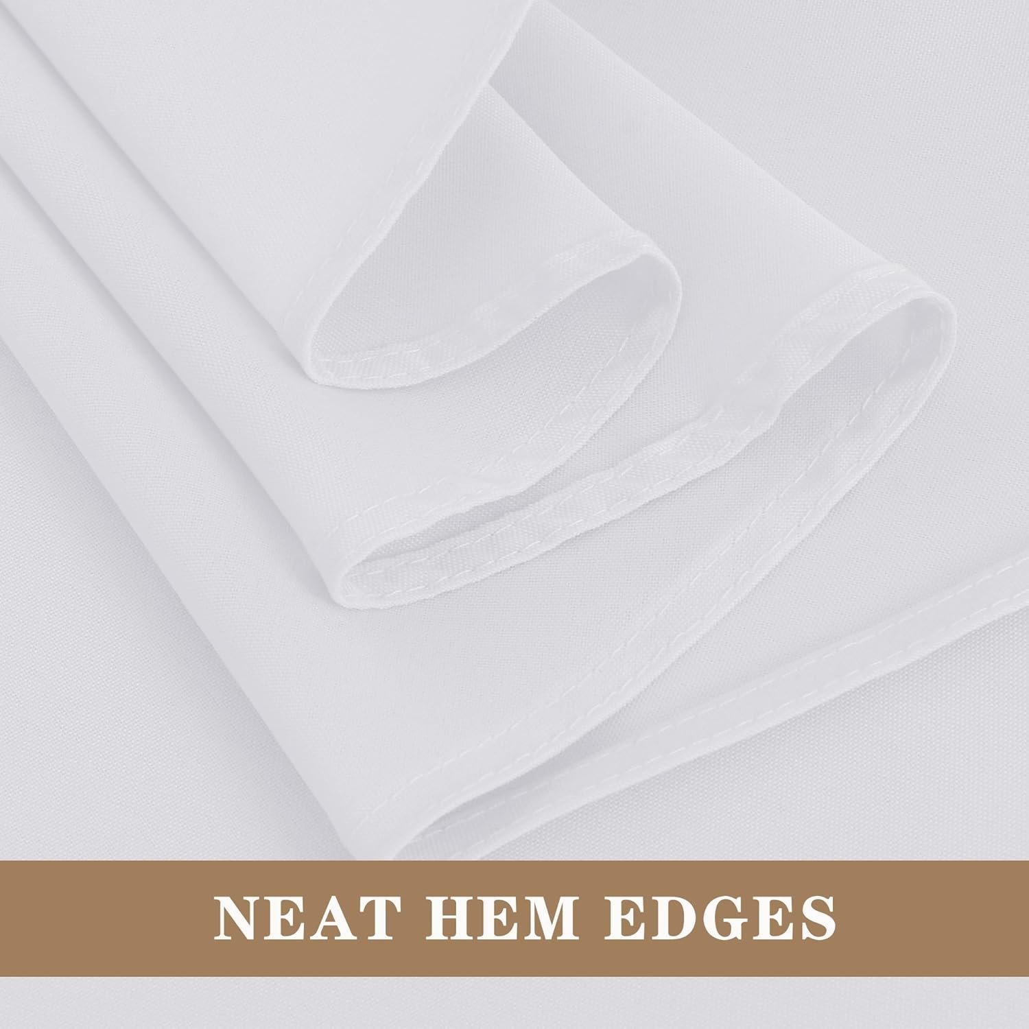 Wholesale White Tablecloths for Rectangle Tables 6 Pack 70 x 120 Inches Reusable Washable Polyester Covers for 6-8 Ft Tables Wedding Party Banquet Supplier Wholesale White Tablecloths for Rectangle Tables 6 Pack 70 x 120 Inches Reusable Washable Polyester Covers for 6-8 Ft Tables Wedding Party Banquet Supplier