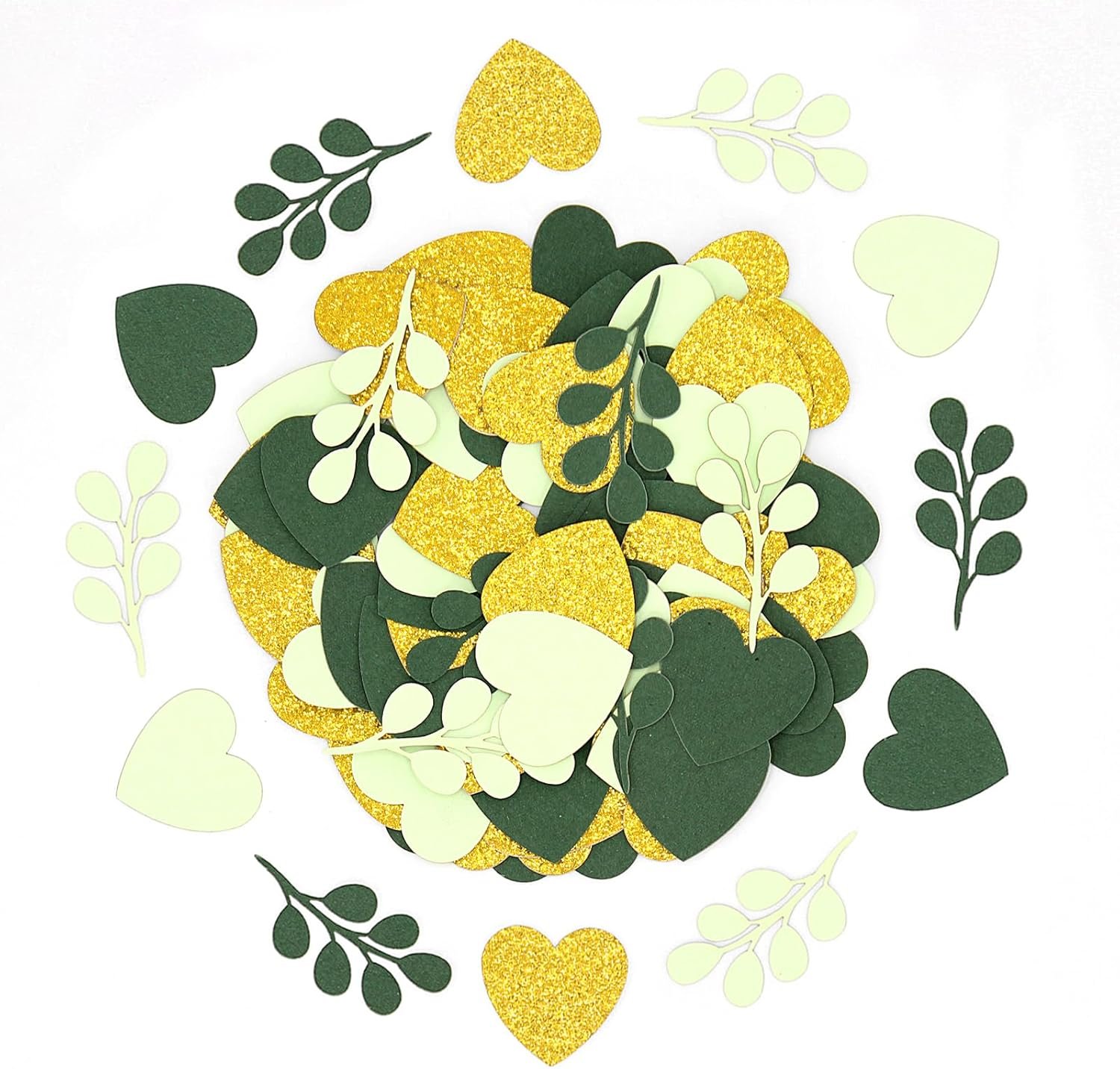 Wholesale 200PC Sage Green Heart Confetti Greenery Eucalyptus Leaves Table Scatter for Weddings Baby Showers Engagements Birthdays Bachelorette Parties Bridal Showers Supplier Wholesale 200PC Sage Green Heart Confetti Greenery Eucalyptus Leaves Table Scatter for Weddings Baby Showers Engagements Birthdays Bachelorette Parties Bridal Showers Supplier