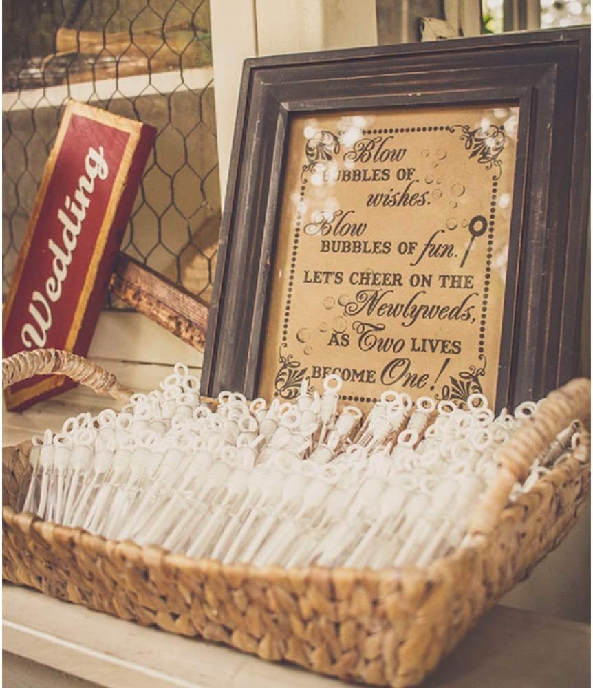 Wholesale 112 Pack Mini Wedding Bubble Wands White Circle Style Party Favors for Anniversaries Celebrations Valentines Day Pool Parties Family Reunions Gifts for Couples Supplier Wholesale 112 Pack Mini Wedding Bubble Wands White Circle Style Party Favors for Anniversaries Celebrations Valentines Day Pool Parties Family Reunions Gifts for Couples Supplier